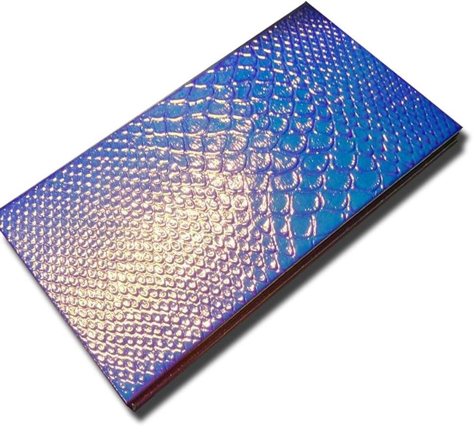 Magik Empty Mermaid Magnetic Makeup Eyeshadow Palette DIY Cosmetic Case with Free Pans (Large with 18 Pans)