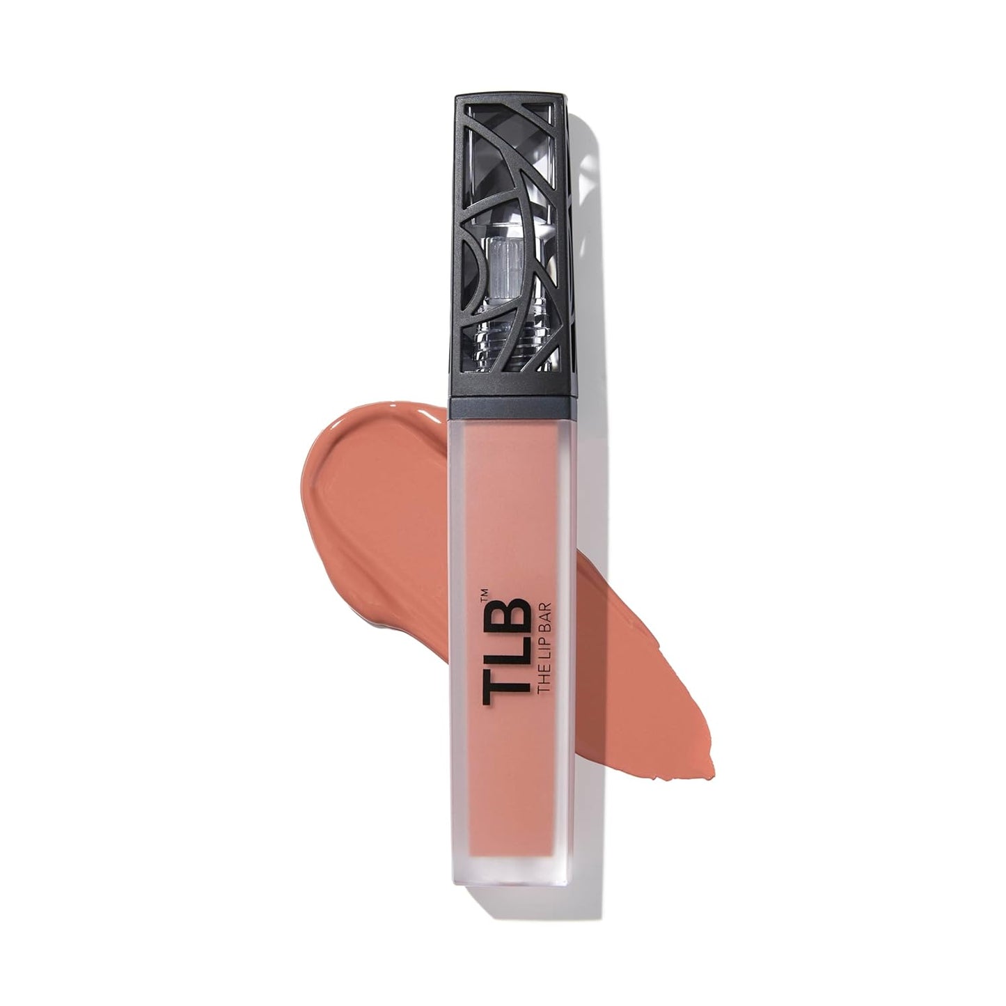 The Lip Bar - Nonstop Liquid Matte Lipstick, Commando (Peachy Nude) - High Pigment - One Swipe - Long Lasting - Jojoba Oil, Vitamin E - Vegan & Cruelty Free - Makeup & Cosmetics - .24 fl oz