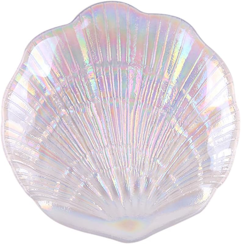 NOLITOY Colorful Nail Art Palette,Shell Nail Art Display Stand for Nail Displays,Nail Art Painting Palette Nail Gel Color Makeup Display Board