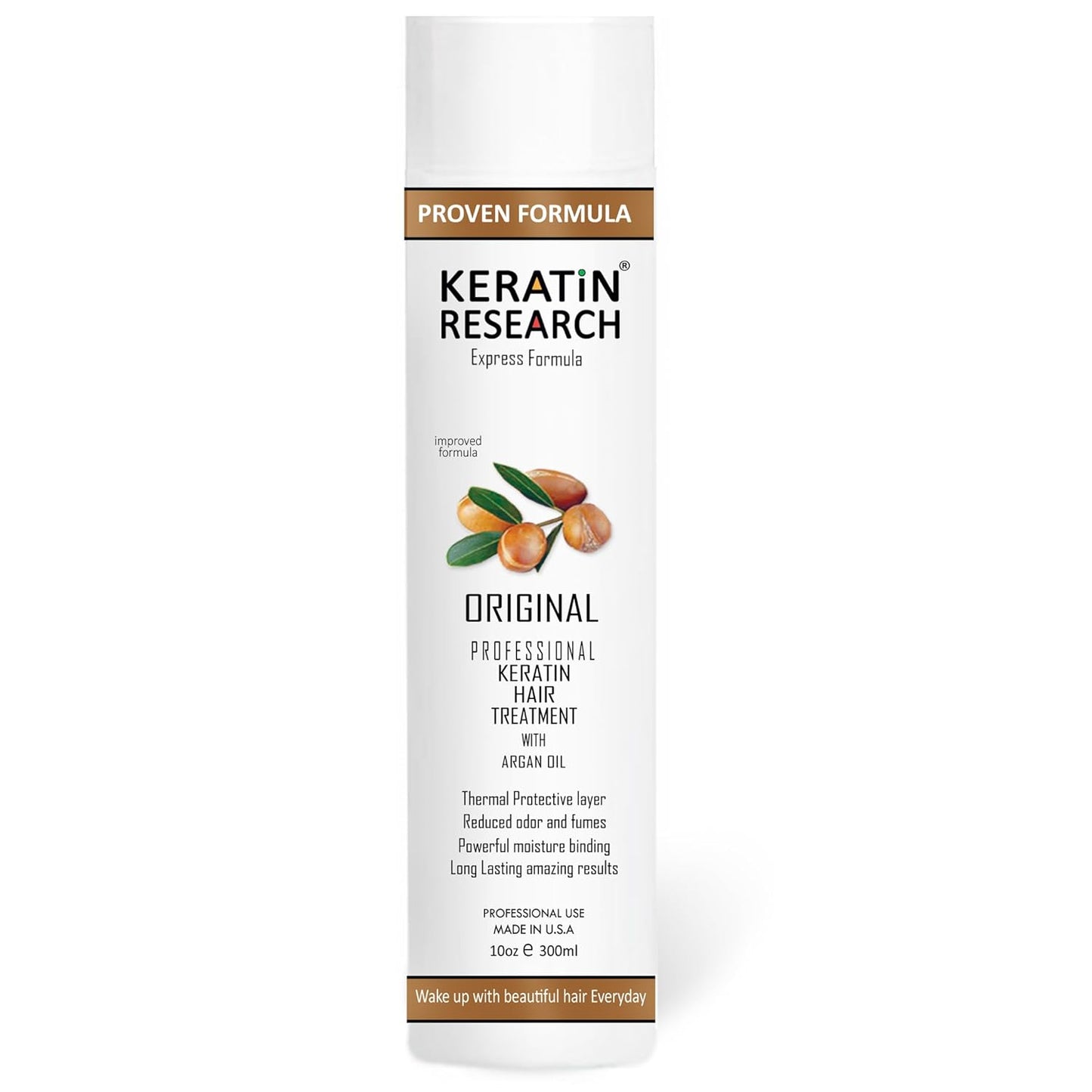 Premium Advanced Brazilian Keratin Blowout Hair Complex Treatment Professional Results Straightens and Smooths Hair for Months Queratina Keratina Brasilera Tratamiento (KR 10oz)