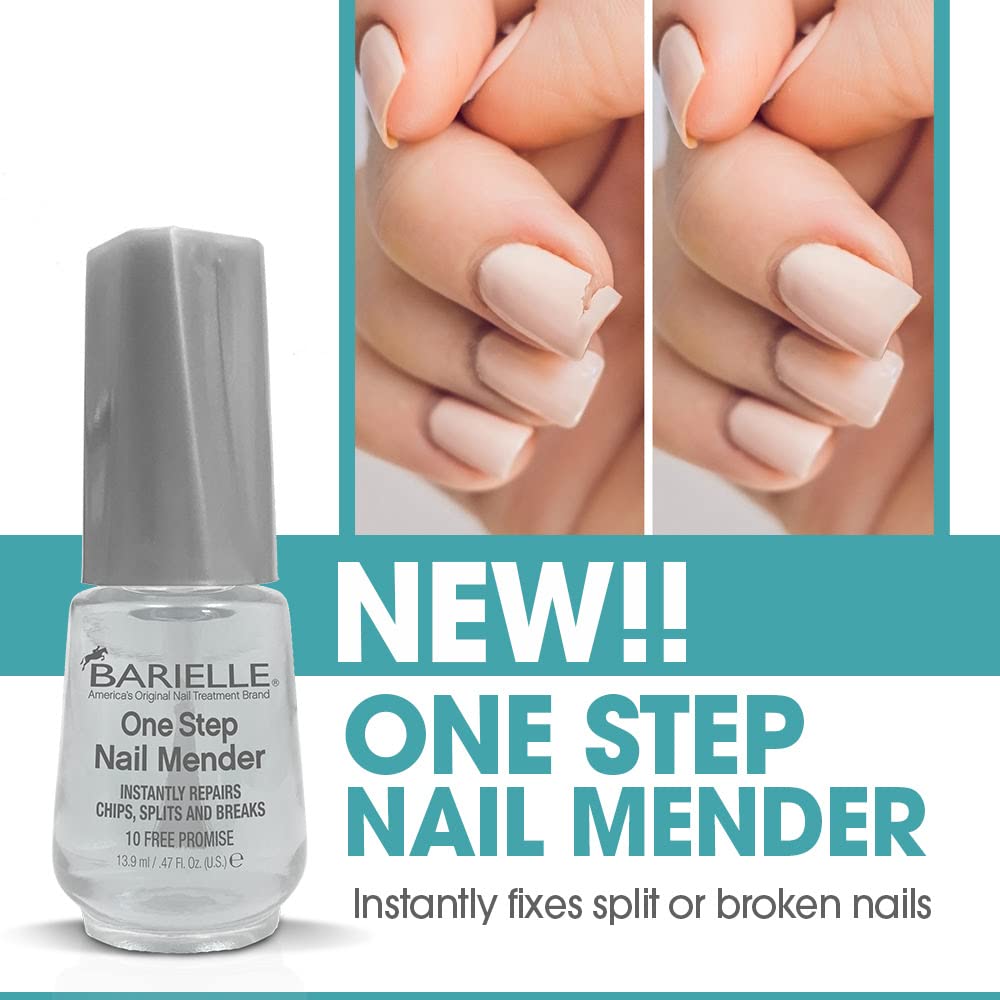 Barielle One Step Nail Mender .47 oz. - Repairs Split, Chipped and Damaged Nails Clear