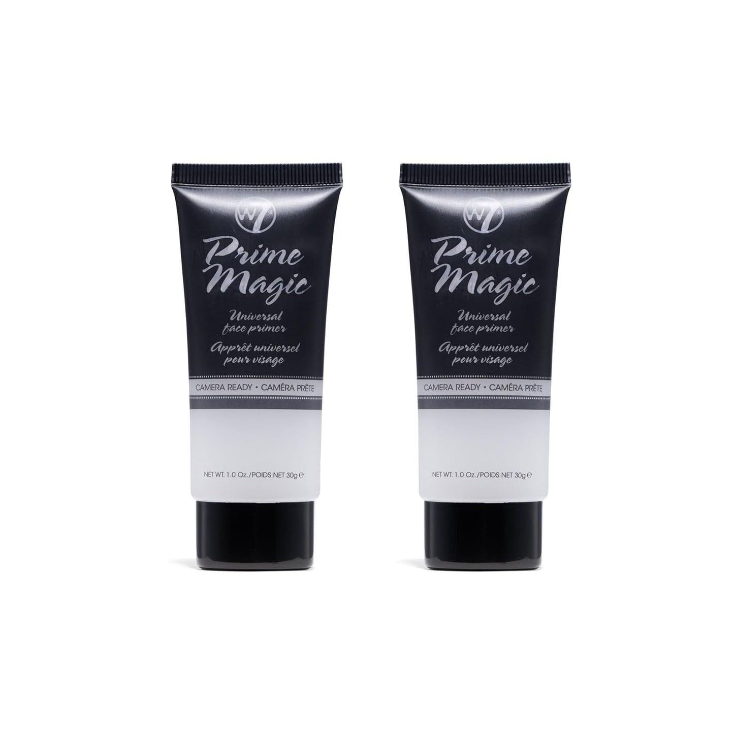 W7 Prime Magic Face Primer - Clear Makeup Base Priming Formula For Flawless Skin - Vegan Makeup - 2 Pack