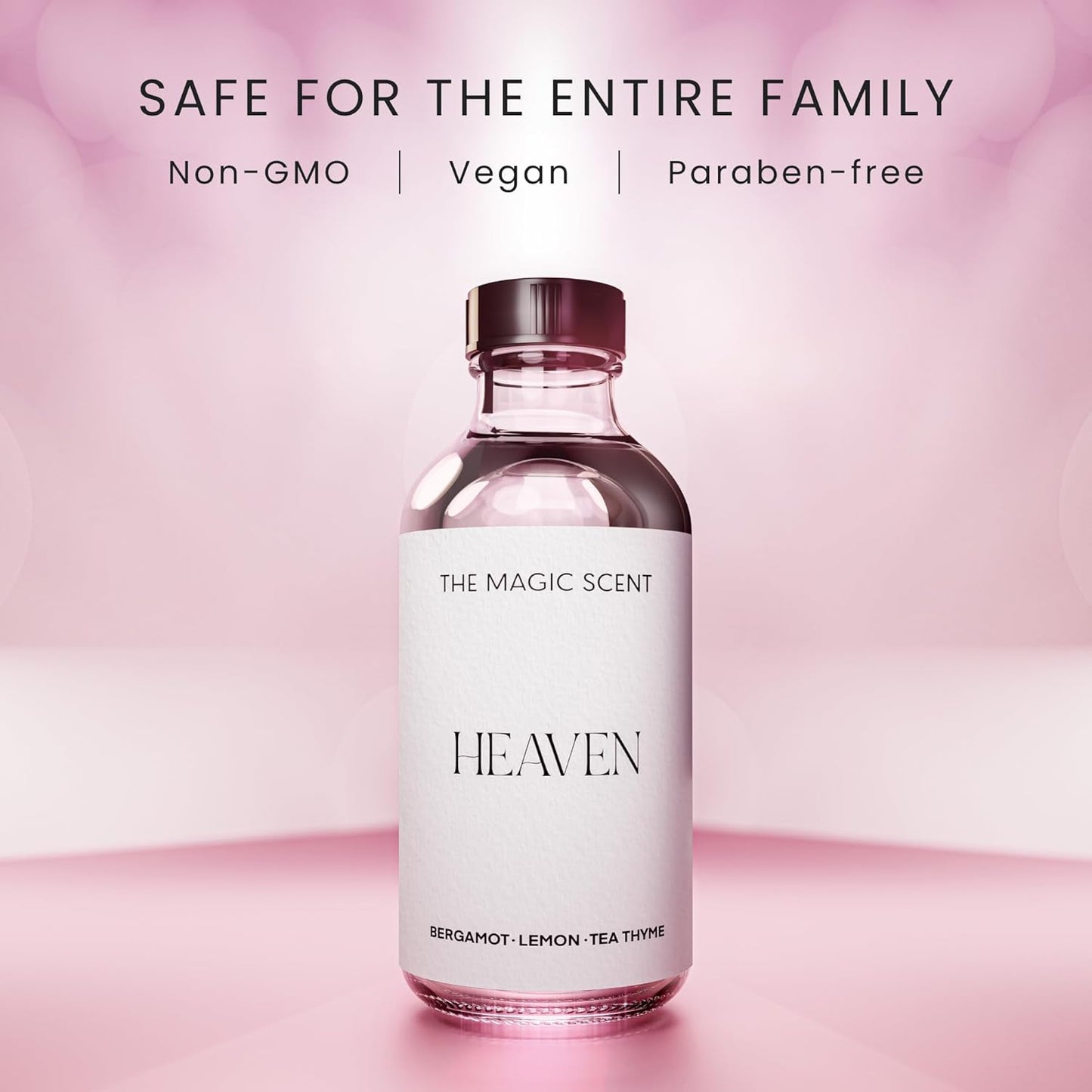 Heaven Diffuser Oil Scent - Cold-Air & Ultrasonic Fragrance Oil for Diffuser Inspired by The Aria Hotel, Las Vegas - Essential Oils for Diffusers Aromatherapy - 8.5 fl oz, 250 mL