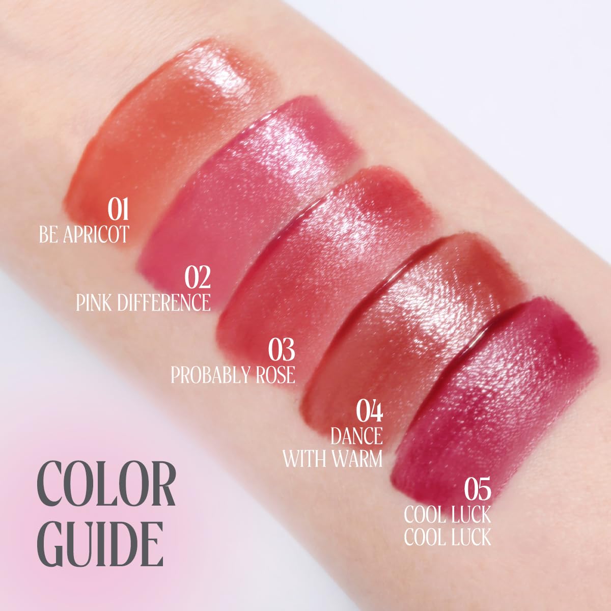Peripera Ink Jellable Tint, Lip Stain, Korean Lip Tint, High Pigment Color, Longwear, Weightless, Moisutizing, Hydrating (03 PROBABLY ROSE, One Size)
