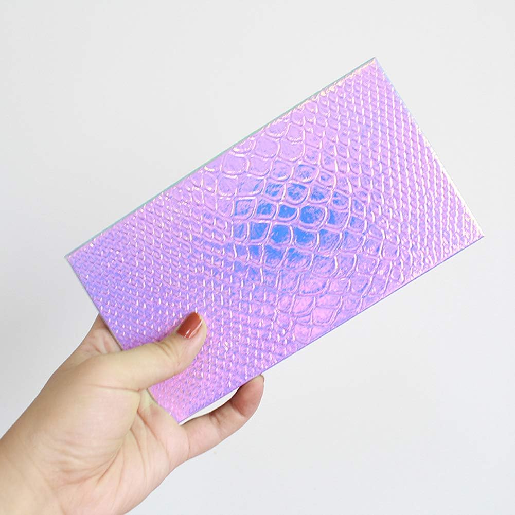 Magik Empty Mermaid Magnetic Makeup Eyeshadow Palette DIY Cosmetic Case with Free Pans (Large with 18 Pans)