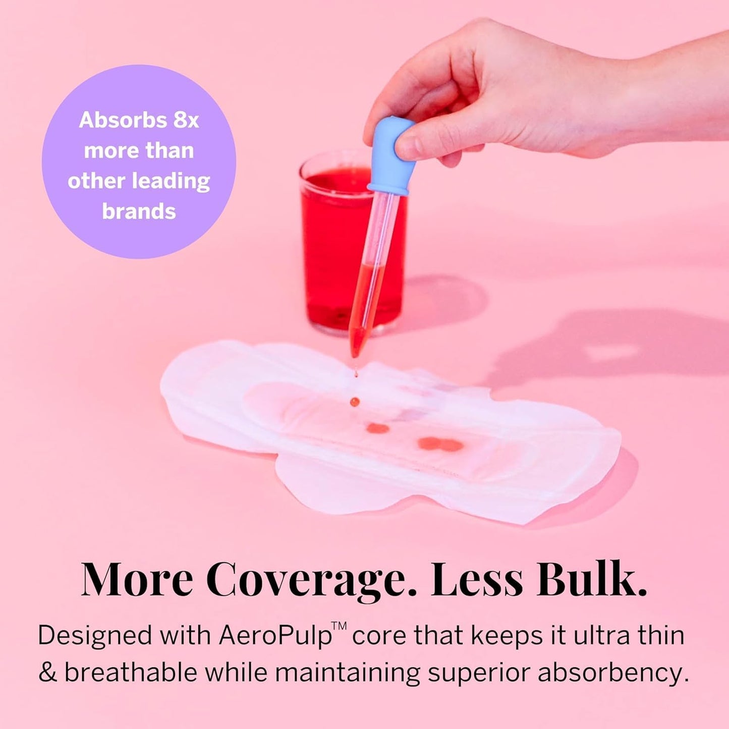 Pixie Organic Cotton Pads for Women - Ultra Thin with Wings, Leak-Proof & Moisture-Wicking - Compostable, Unscented Menstrual Pads - Regular Absorbency - 12 Count