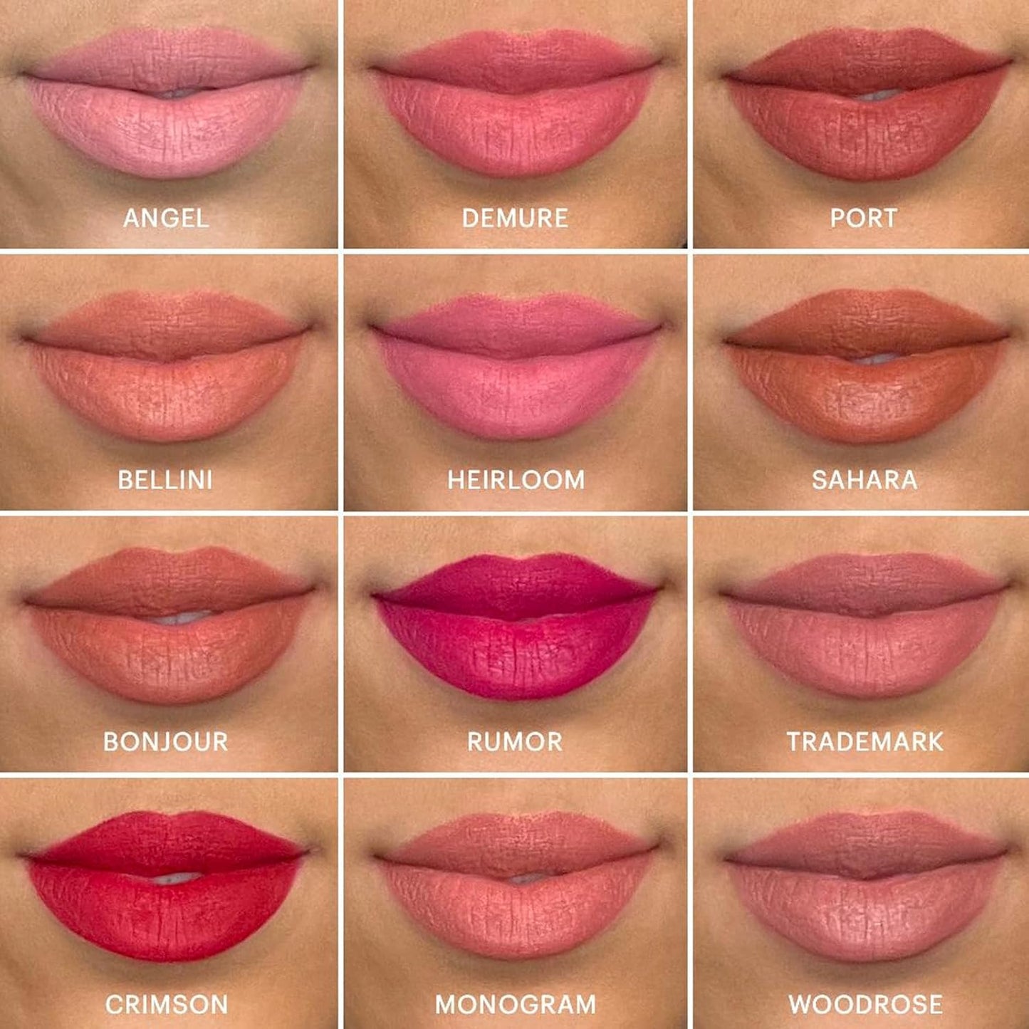 Glo Skin Beauty Suede Matte Lip Crayon (Heirloom) - Longwearing Formula Stays On All Day, With Conditioning Shea Butter + Mango Seed Oil for a Velvety Smooth Finish