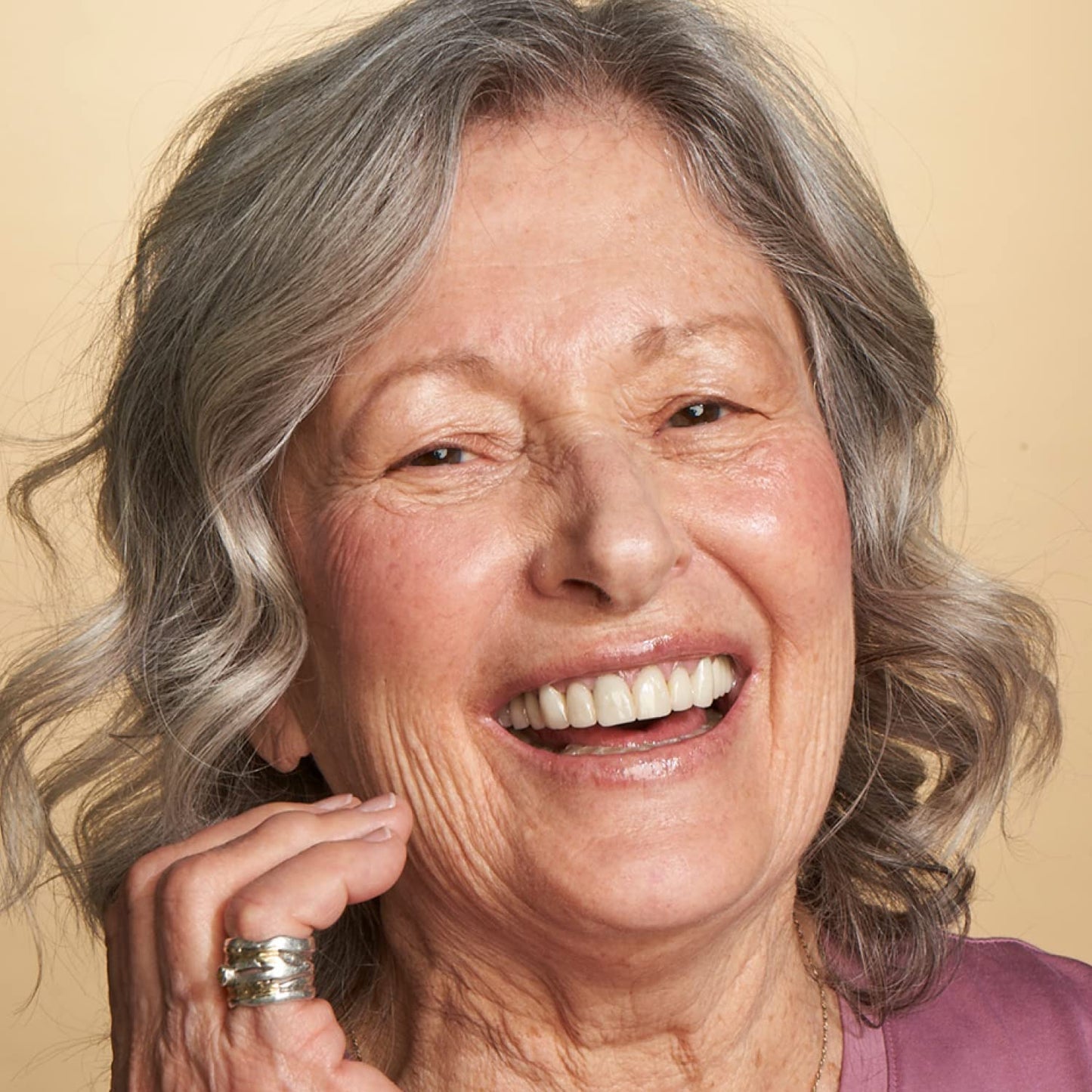 Boom Gloss ™ Non-Sticky, Hydrating Lipgloss for Radiant Shine, Moisturizing Lip Gloss with Olive Squalene, Rosehip Oil, Kukui Seed Oil, Sheer, Natural Finish - Peach Nude Tint