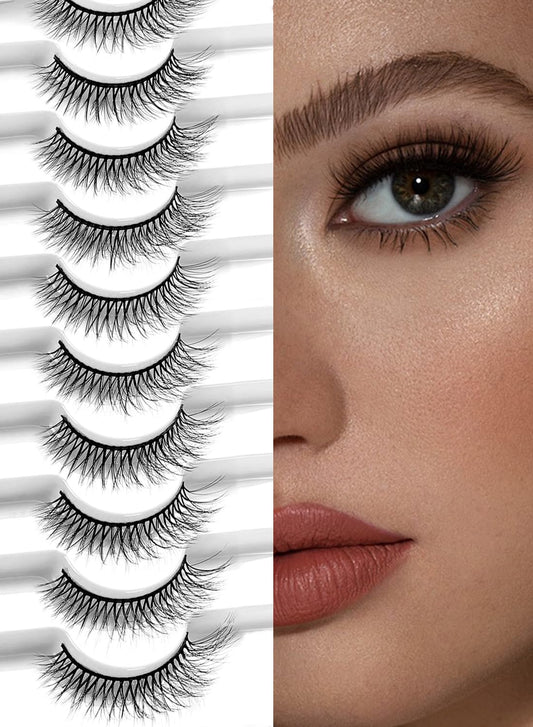 Classic Lash Extensions – 10-12mm – Fake Eyelashes – Luxurious Natural Mink Lashes Eyelash Extensions – Comfortable and Easy to Apply – High-End Fiber Lashes for Superior Volume
