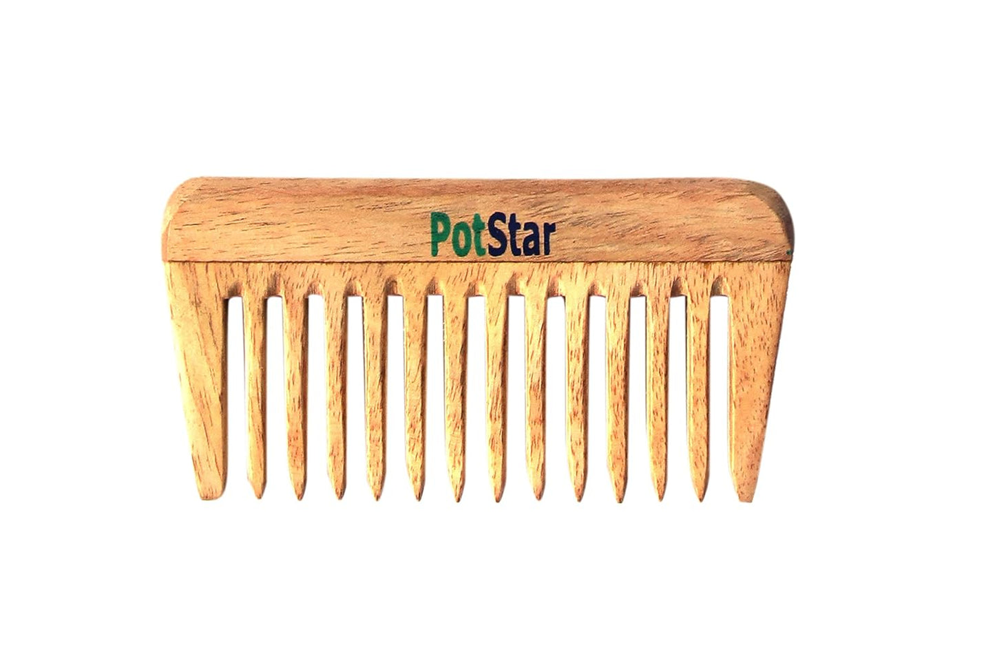 PotStar Hair Comb for All Hair Type, Handcrafted wood Comb for Detangling Hair Comb For Thick, Curly And Wavy Hair, Non-Static and Eco-friendly Made in India, N-Combo 5