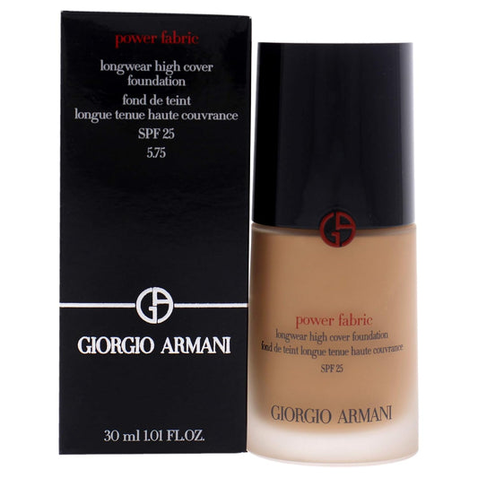 Giorgio Armani Power Fabric Longwear High Cover Foundation SPF 25 - 5.75 Women Foundation 1 oz