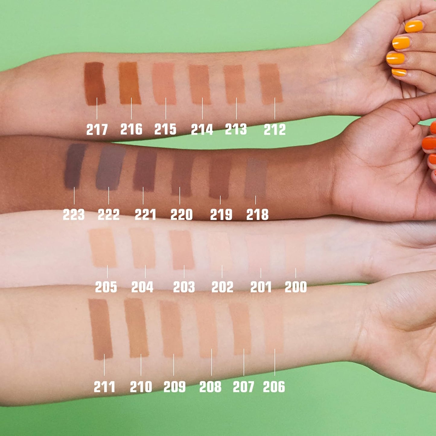 3INA The 3-In-1 Foundation 206 - Vegan Formula - Combination Of Primer, Concealer And Foundation - Medium Coverage - Natural Finish - Perfect For Covering Lines And Blemishes - Long Lasting - 1.01 Oz