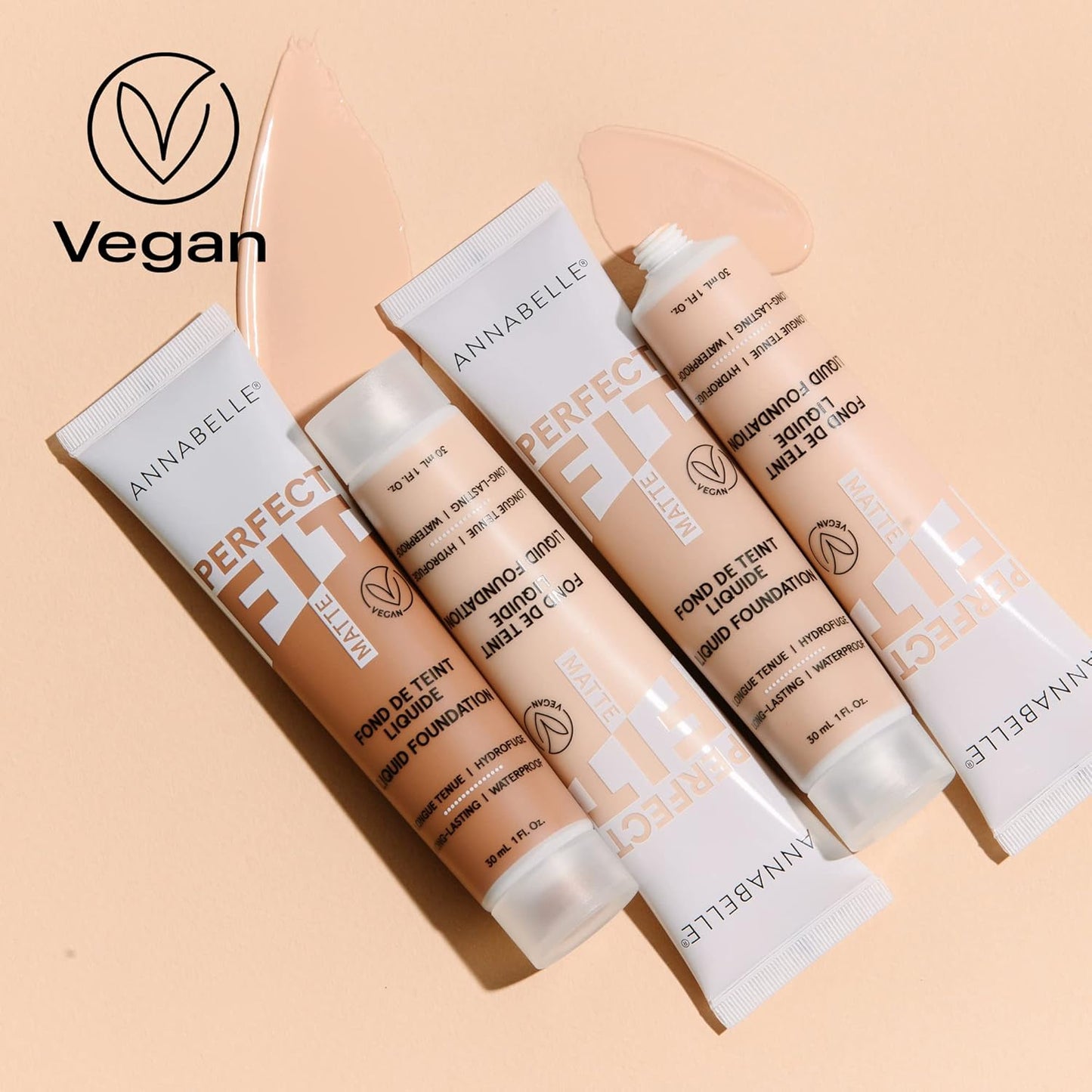 Annabelle Perfect Fit Foundation, Chestnut, 1 Ounce