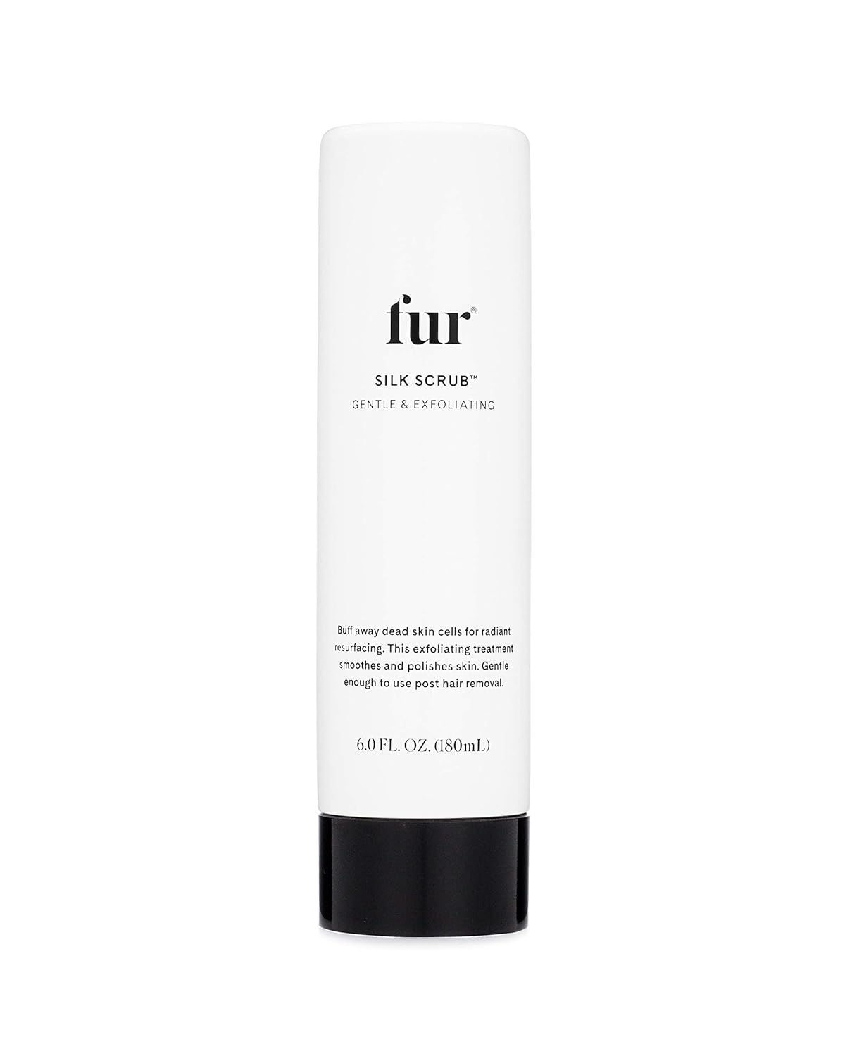 Fur Silk Scrub: Premium KP Bump Eraser - Powerful Exfoliating & Resurfacing Scrub to Smooth and Hydrate Skin While Preventing Ingrown Hairs with Natural Oils and AHAs - 6 Fl oz.