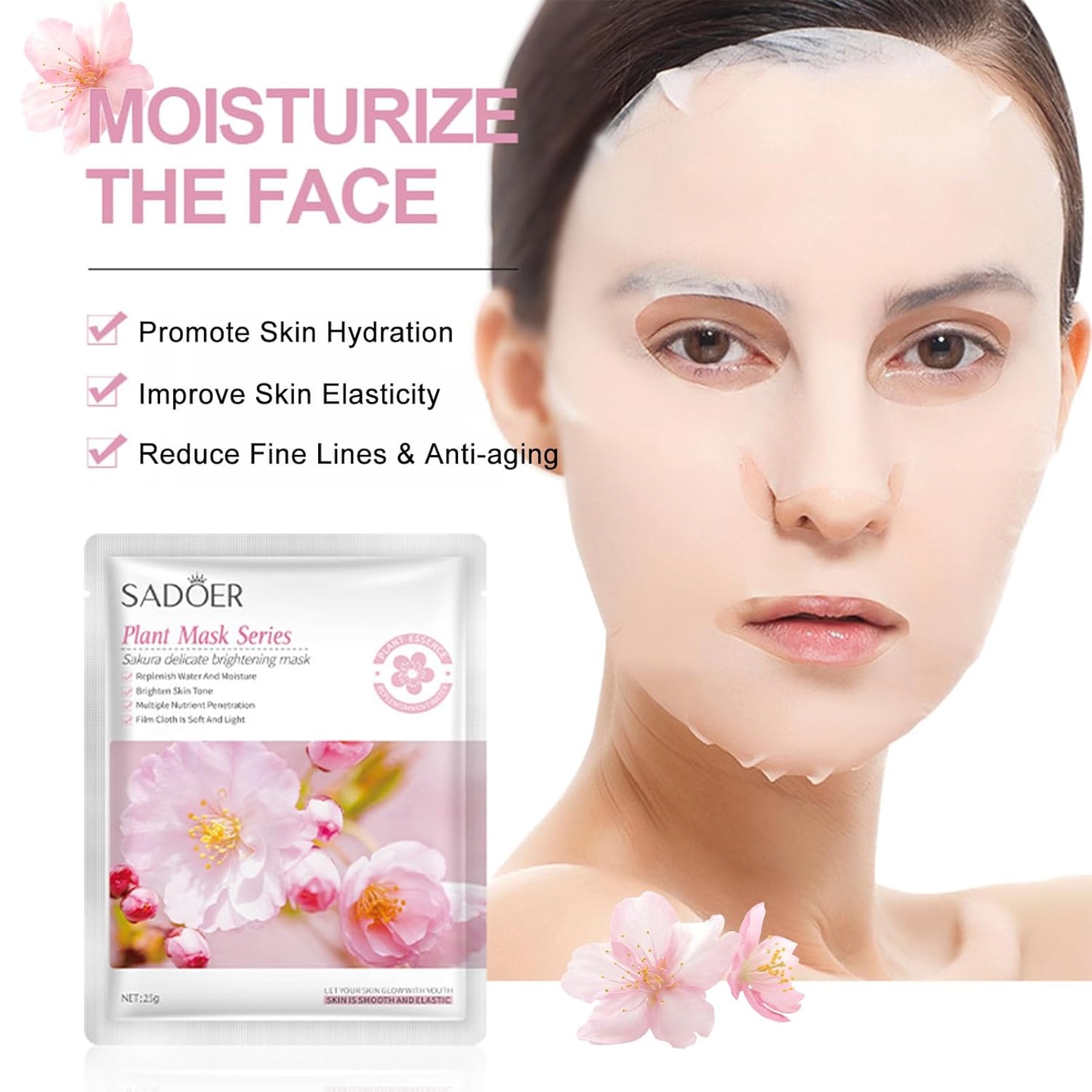 4 IN 1 Face Care Kit, Gifts for Women, Anti Aging Skin Care Set, Reduce Wrinkles with Hyaluronic Acid, Niacinamide, Vitamin C, Vitamin E, Daily Skin Care Routine, Face Skin Care Kit for Women Gift