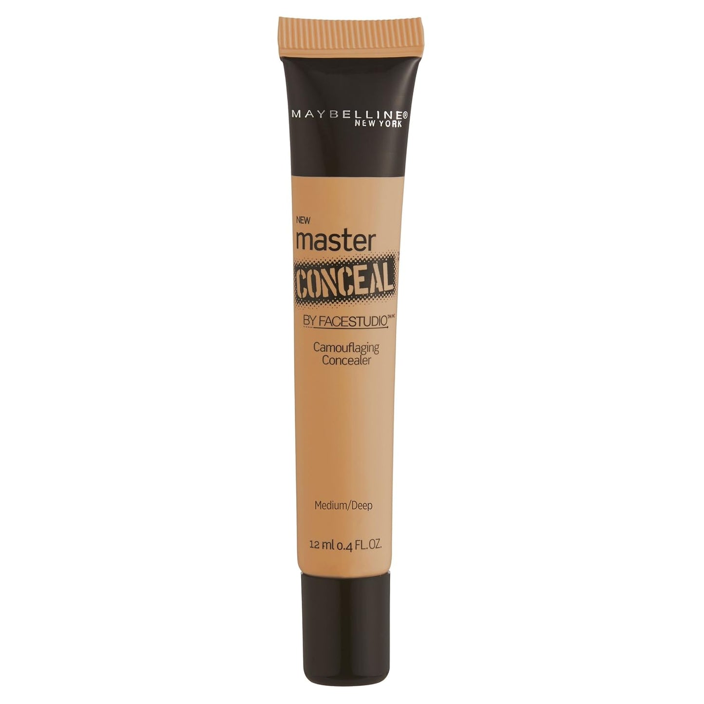 Maybelline New York Facestudio Master Conceal Makeup, Medium/Deep, 0.4 fl. oz.