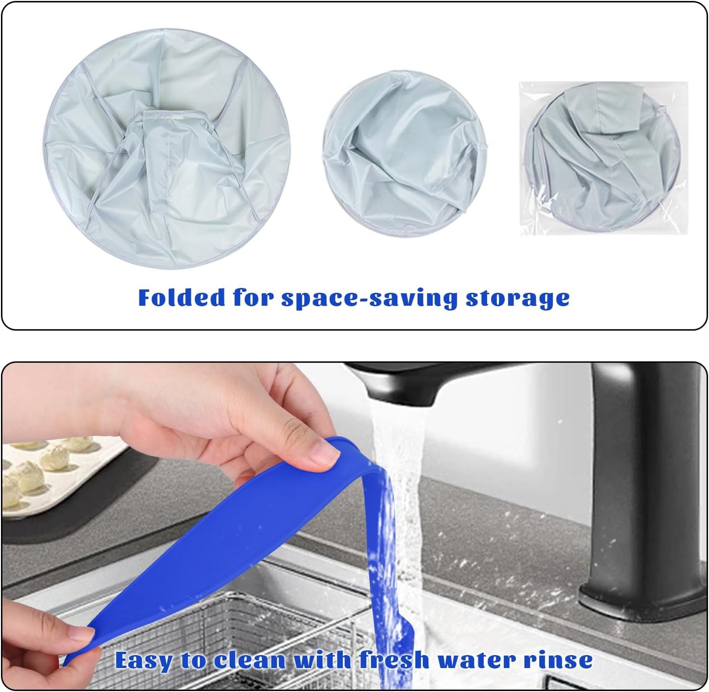 Hair Cutting Kit, Fade Haircut Guide for Men, Hair Cutting Guides for Men,Include Self Haircut Guide & Cape Umbrella