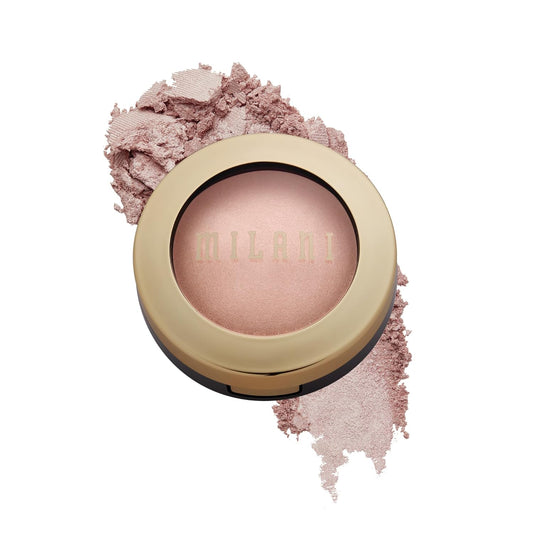Milani Highlighter Makeup - Baked Contour Powder & Face Highligher, Made in Italy - Dolce Perla
