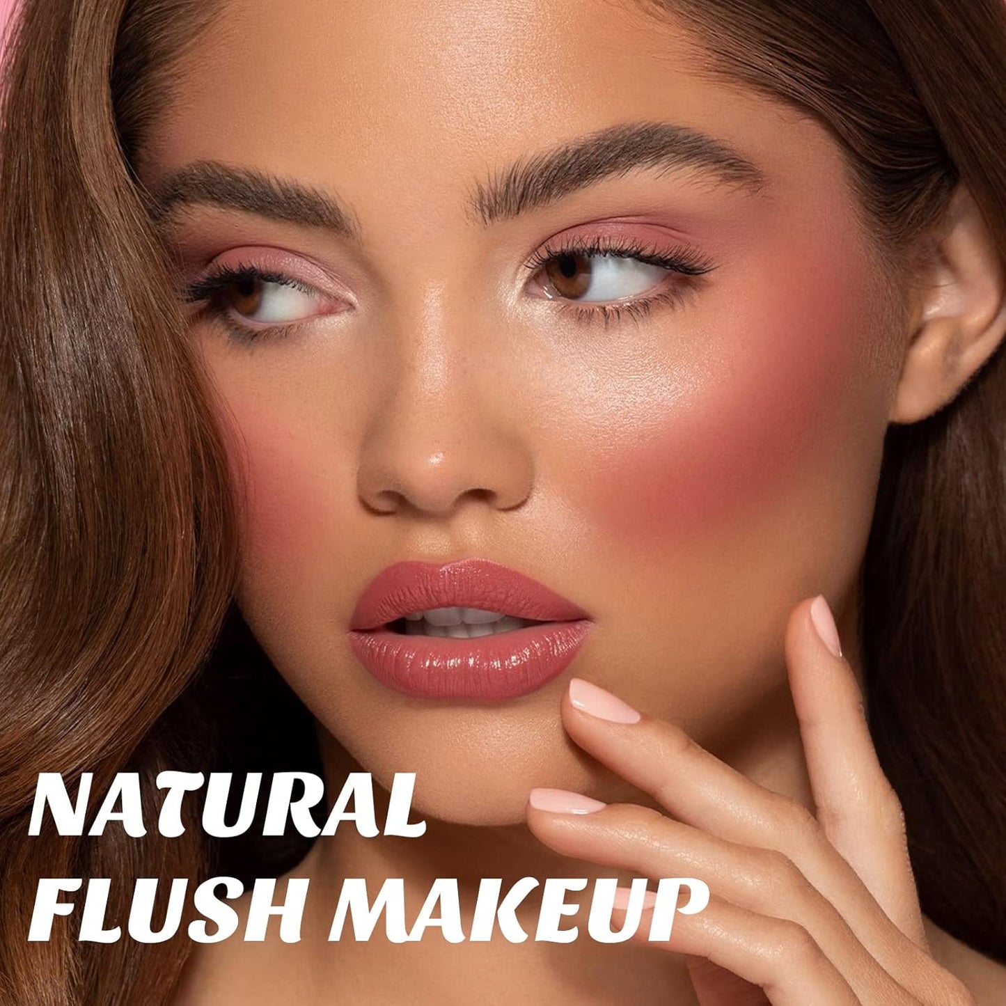 Boobeen Cream Blush stick, Multi Face Blush for Cheek, Lip and Eye, Pigmented Matte Finish for Natural Flush Color, Buildable and Lightweight