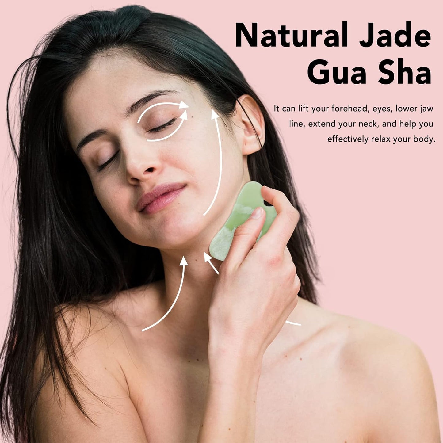 huefull Ice Roller for Face with 2 Rollers and Gua Sha Facial Tools, Face Roller for Self Care, Guasha Tool for Face, Puffiness Relief, Skin Care Gifts for Woman Men, Self Care Gifts