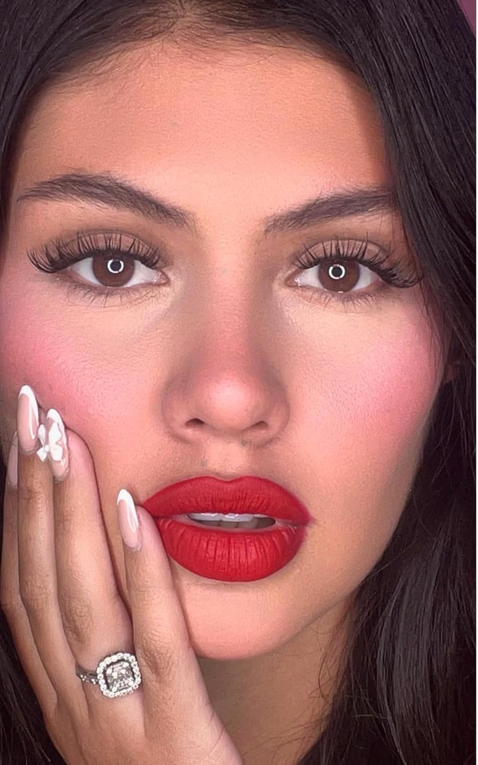 Lash Extension Kit LAUBESS Lash Clusters Kit Cluster Eyelash Extensions Kit Eyelash Clusters Lash Bond and Seal Waterproof Tweezers Brush Lash Glue Remover (Kit 40D-D-Mix9-16)