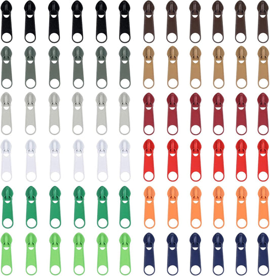 DOITEM Zipper Repair Kit - 5# Zipper Pull Rescue Kit for Clothing, Jackets, Purses, Luggage, Backpacks