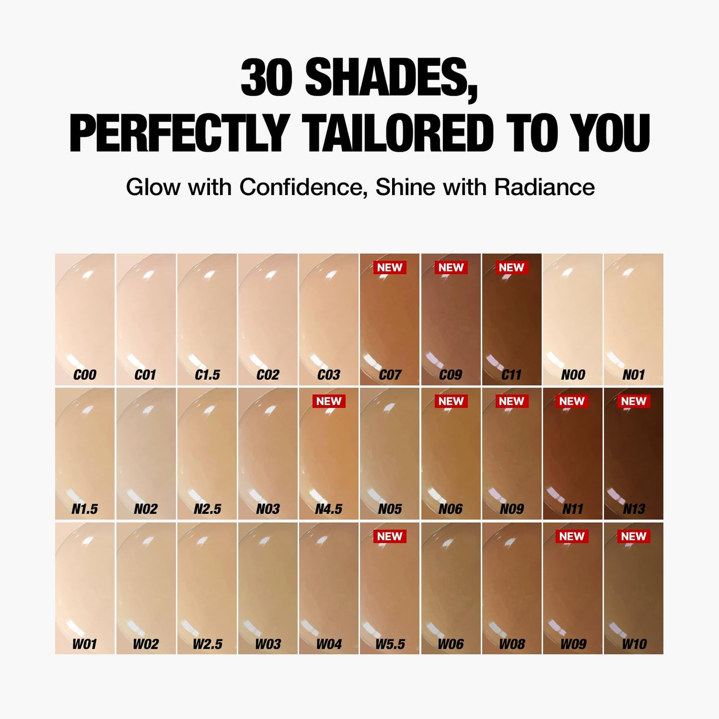 TFIT Radiance Fit Serum Foundation - Flawless Coverage, Dewy finish, Long-lasting Waterproof and sweatproof,Lightweight,Creamy Natural,1.05 Oz. (N4.5 Camel, 1.05 Oz.)