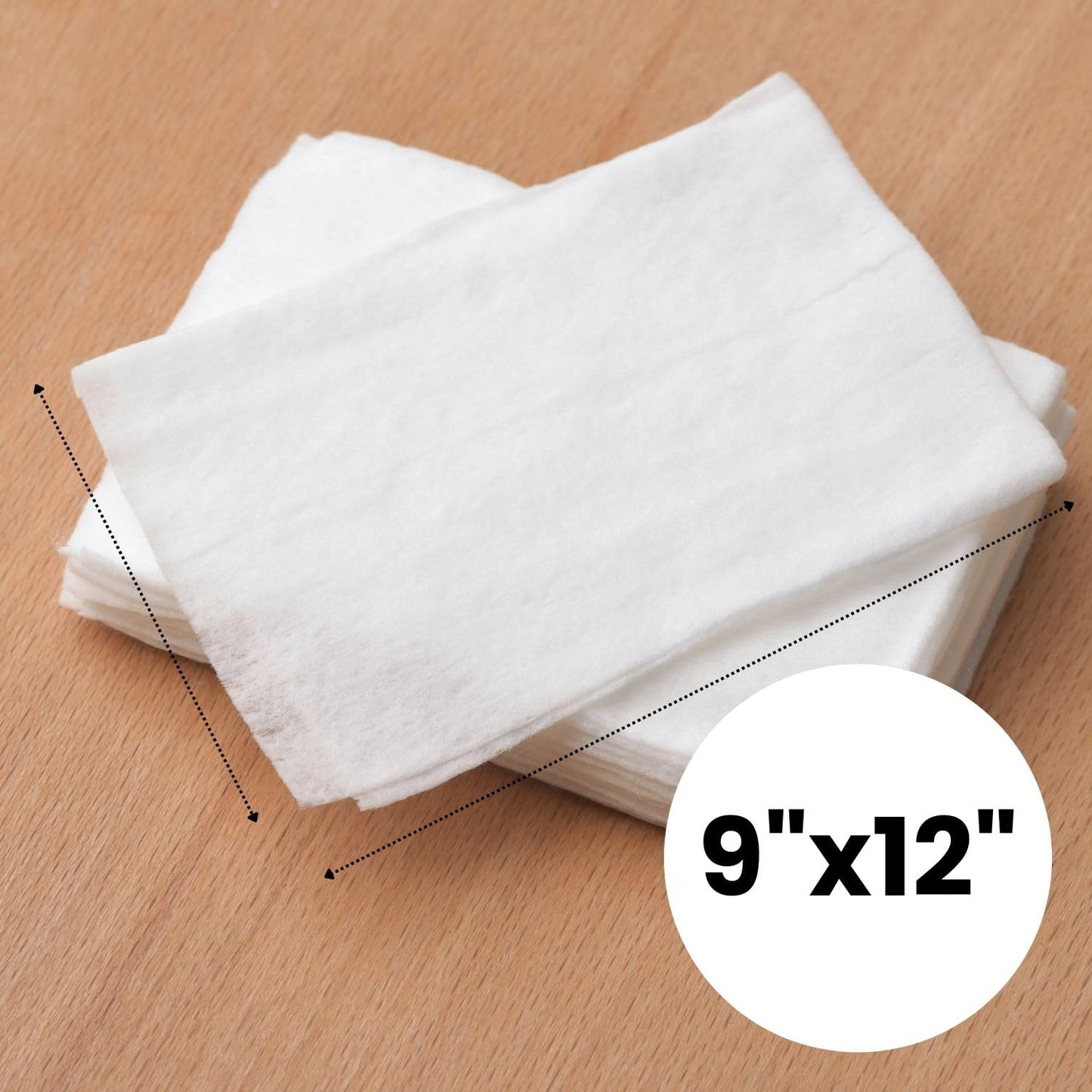 HCS Extra Large Adult Wipes - Elderly, Incontinence - (288) Body Wipes for Adults, Bathing, No Rinse - Cleansing Bath Wipe, Shower - Wet Disposable Washcloths, Aloe, Unscented - 9"x12", 6 Packs of 48