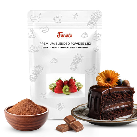 Fanale Premium Chocolate Bubble Tea Flavoring Powder | Perfect for Baking, Smoothies, Desserts and Drinks | Instant Flavoring Powder for Boba Milk Tea- 2.2 Pounds (Pack of 20).