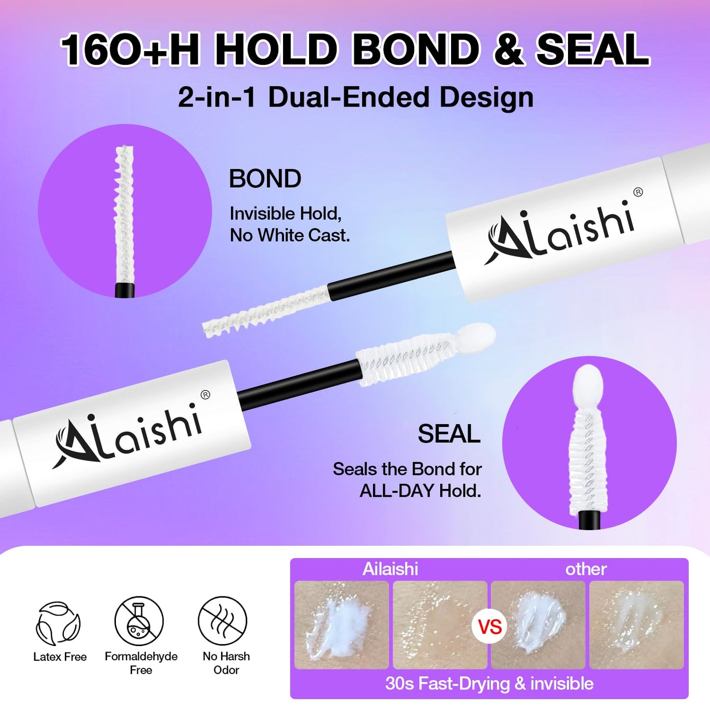 Wispy False Eyelashes Kit With Bond, Seal and Tweezer, 7 Pairs Natural Look Fake Cat Eye Lashes Strips Thin Band Extensions Waterproof Easy Eyelashes for Beginners RQ7Variety Mix