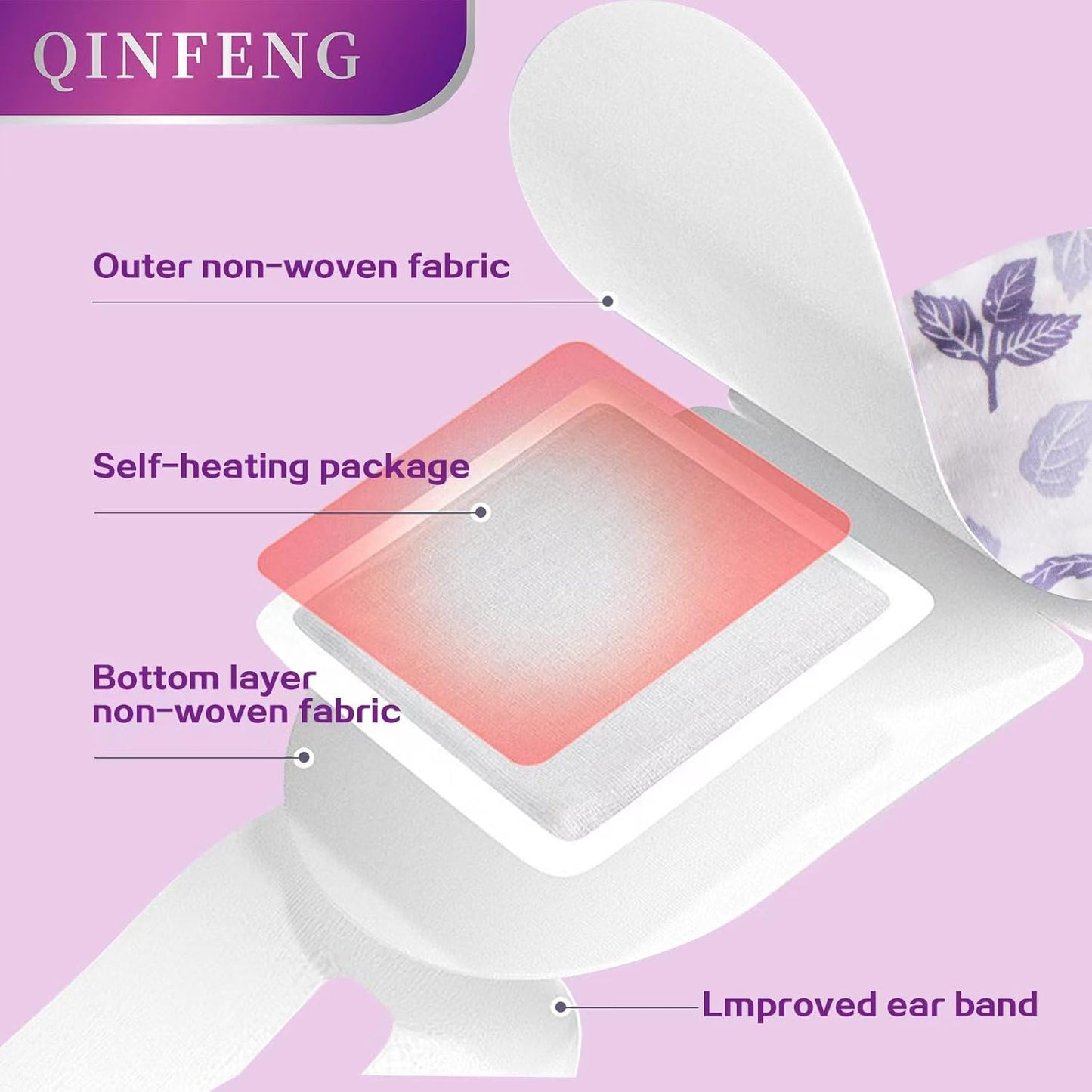 18 Packs Steam Eye Mask for Dry Eyes Eye Self Heating Masks Cornea Care Rest Disposable SPA Warm Eye Compress Sleep Mask for Reduce Eye Fatigue-Unscented