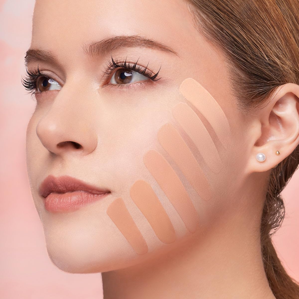 Beauty Bundle Beauty Creations Pink Cloud Pink Loose Setting Powder & Amorus Cloud Blur Matte Balm Foundation, Minimizes Pores, Matte Finish 14HR Shine Control (Buff Beige)