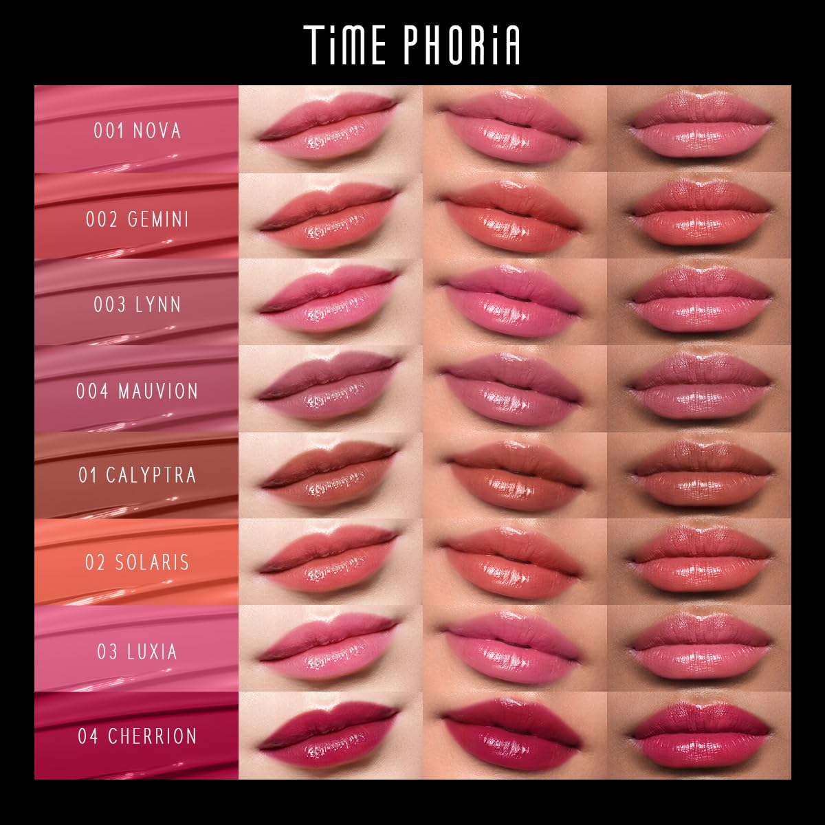 STELLAR DUST LIP STAIN-Long Lasting, Waterproof and Transferproof Lip Tint, Glossy Finish Lip Gloss, Lightweight Lipstick, High Coverage, Vivid Color (08)