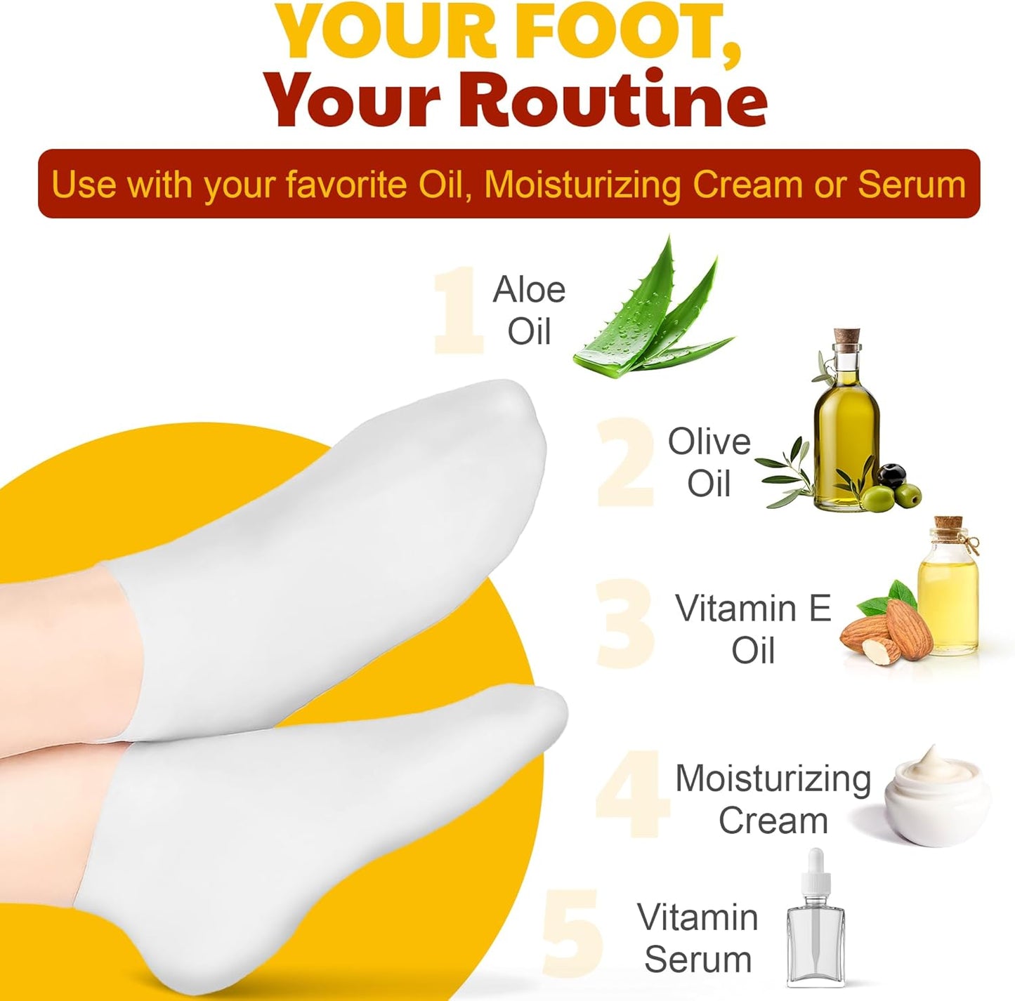 The Foot Guru Moisturizing Socks