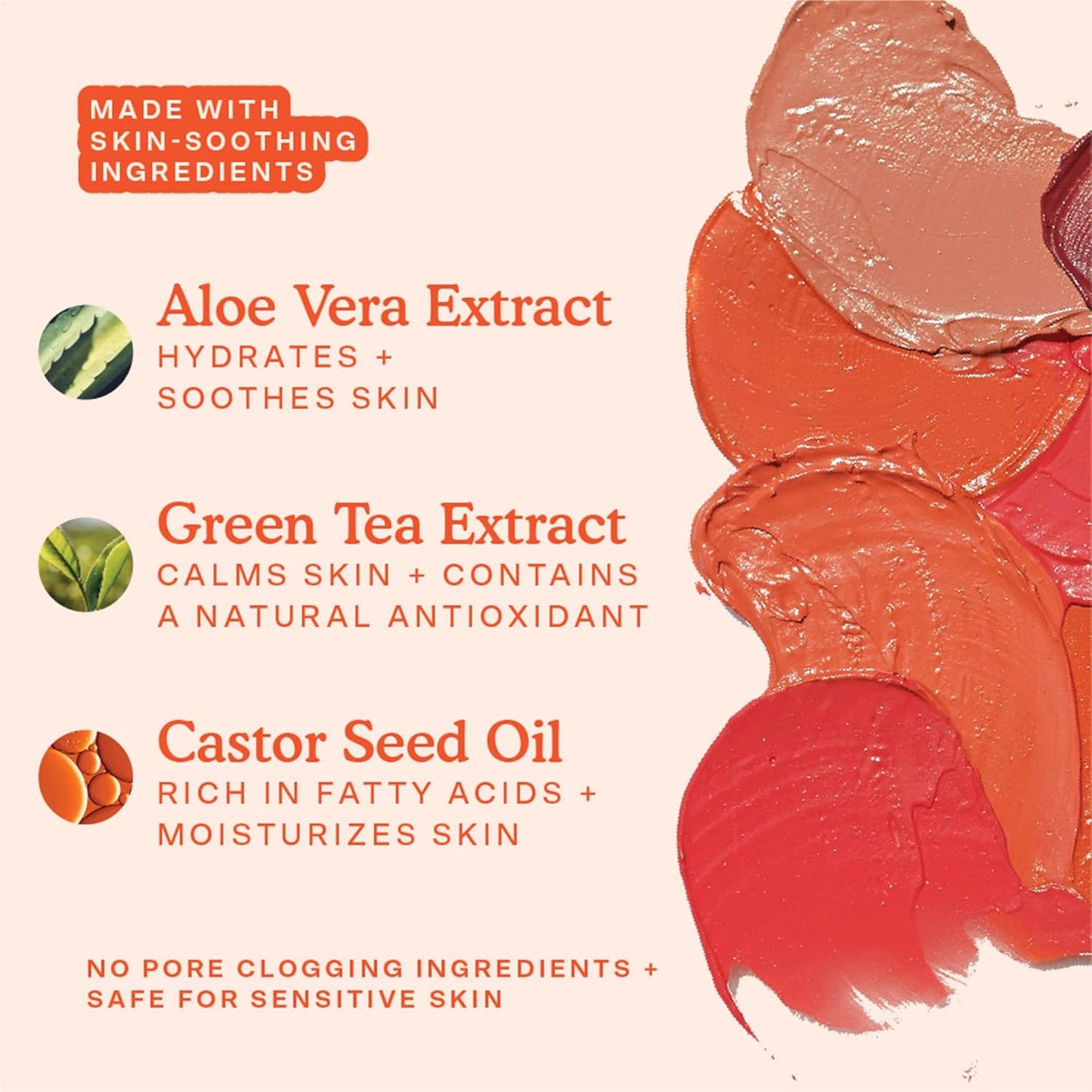 Tower 28 Beauty BeachPlease Cream Blush for Cheeks and Lips - Multi-Purpose Lip and Cheek Tint in Orange Blush - for Sensitive Skin – Color POWER HOUR, Luminous Finish