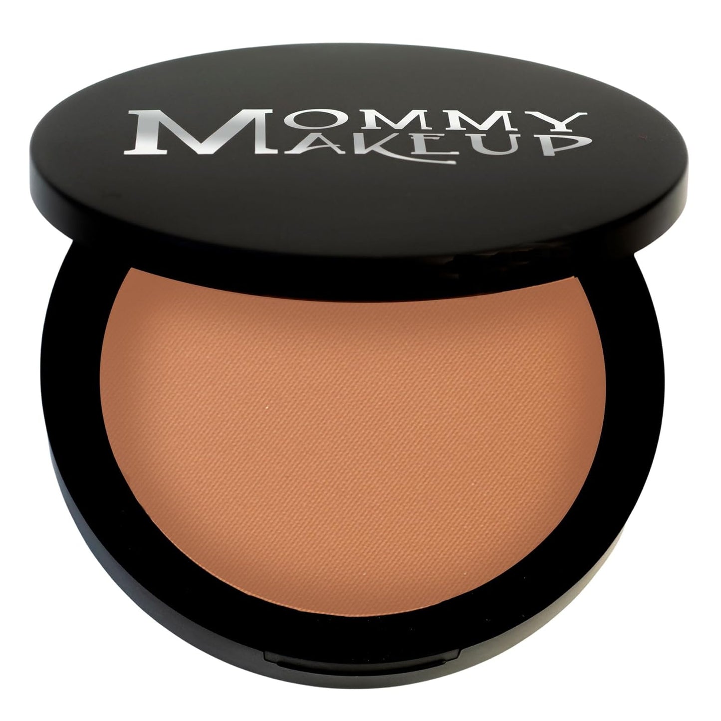 Mineral Dual Powder in Toasted (Medium Dark Tan) | 4-in-1 Pressed Mineral Foundation with SPF 15 for Flawless Glow & Soft Looking Skin | Oil Free, Talc Free, Gluten Free | 0.45 Oz | by Mommy Makeup