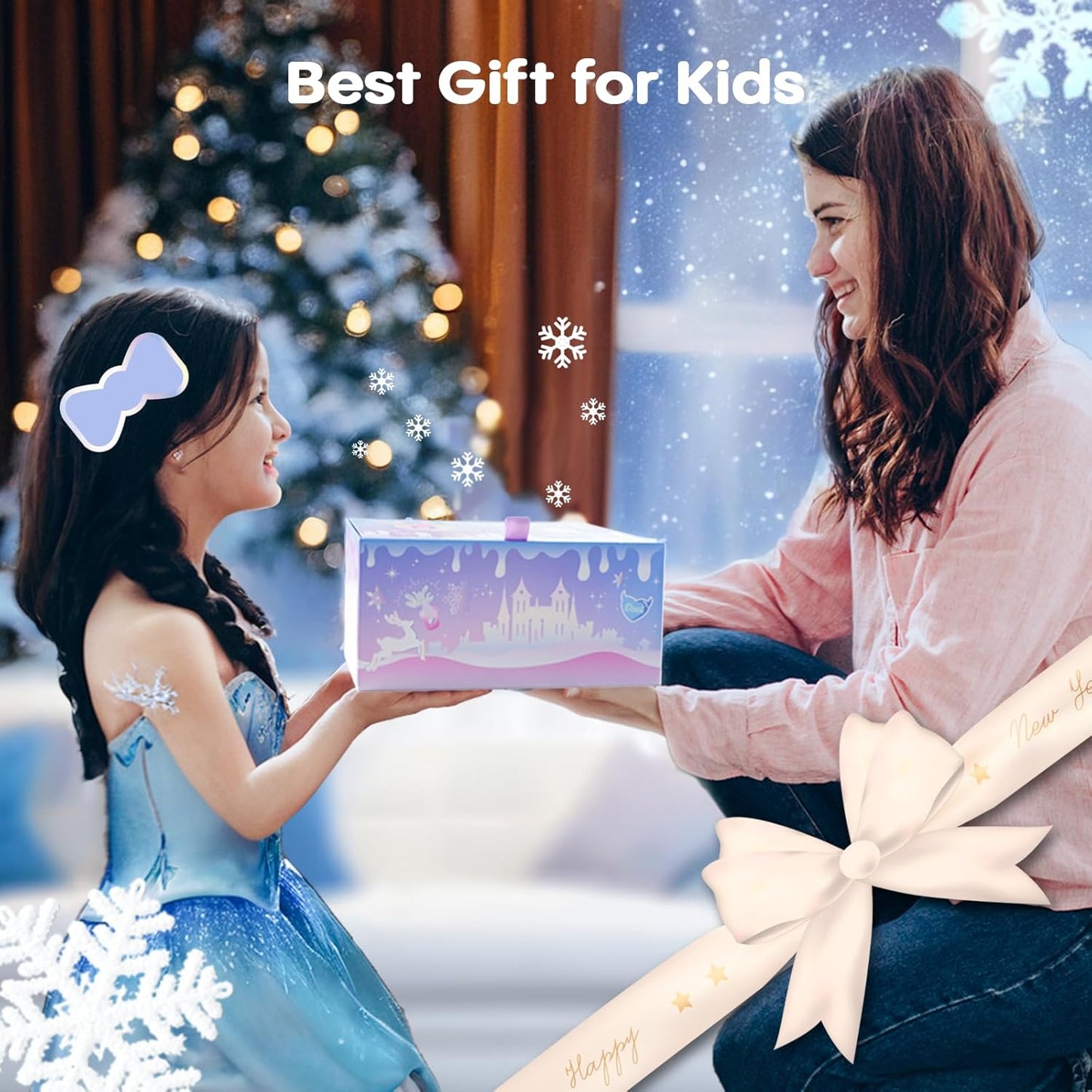 Tomons Kids Nail Polish Set for Girls, Non Toxic Nail Polish Art Kit for Kids Ages 7-12, Toys Gifts for 8 9 10 11 12 Girl, Bracelets, Glitter, Sequins, Stickers - 8 Colors