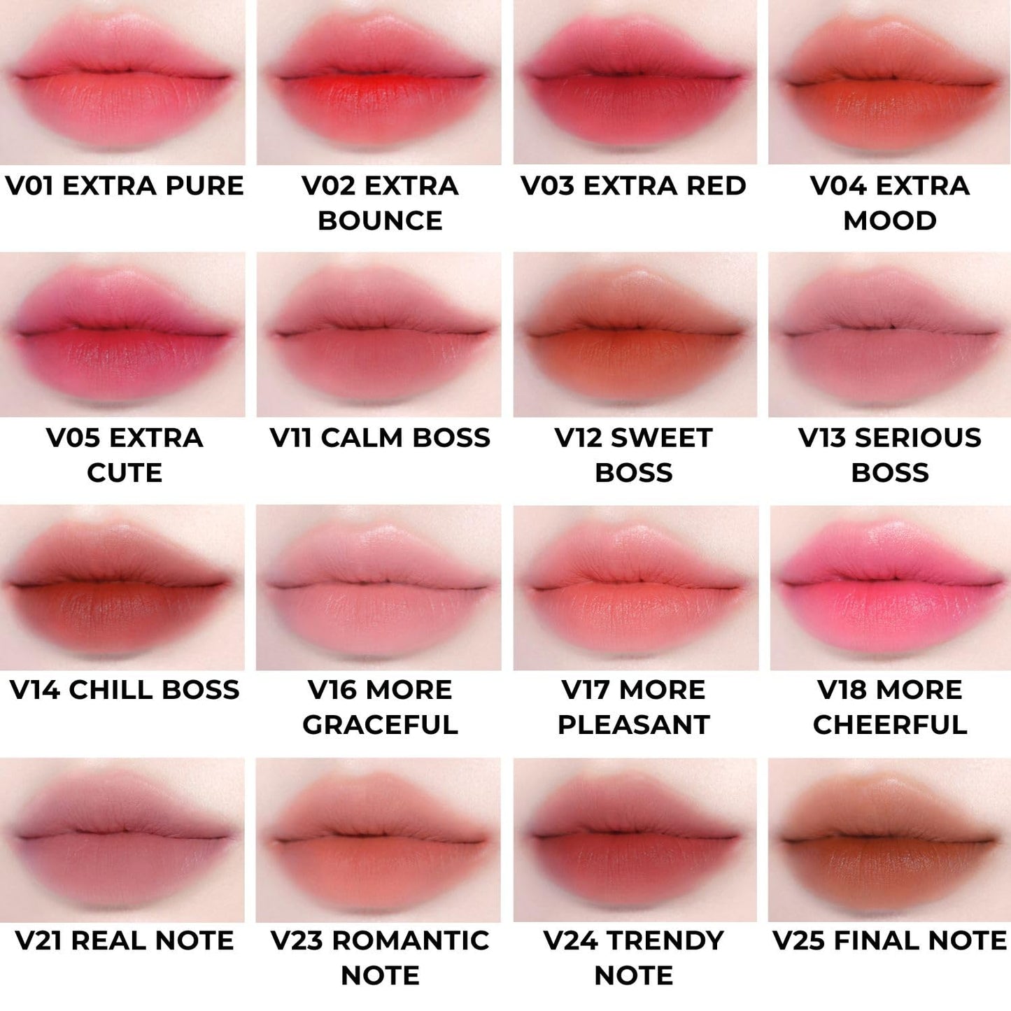 BBIA Last Velvet Tint NEW - Soft Creamy Matte Finish Lip Stain, Blur Effect & Velvety Texture, Long-Lasting, High Pigment, Non-Drying, Vegan, Korean Lip Makeup (V02 EXTRA BOUNCE, Pack of 1)