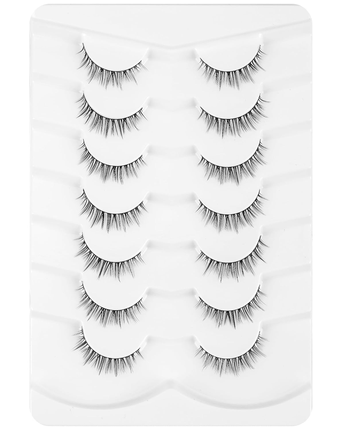 Natural Lashes Natural Eyelashes Short Eyelashes Natural Look False Eyelashes Wispy Eye Lashes Small Lashes Fake Lashes K17