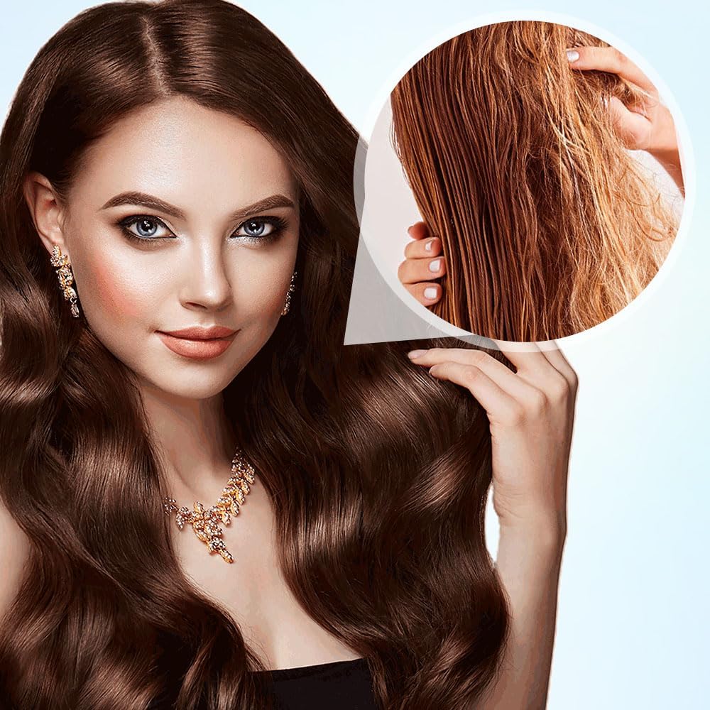 2025 New Mini Dual-Purpose Curling Iron, 2-in-1 Curling Wand Flat Iron Hair Straightener, Travel Curling Iron for All Hair Types (Orange)