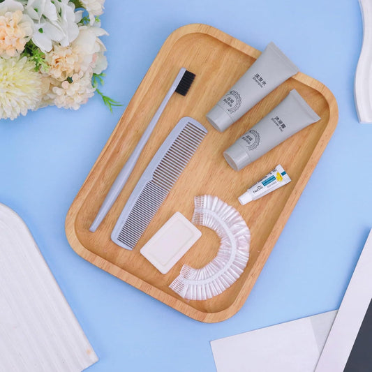 Hygiene Kit, Hygiene Kit Bulk, Travel Hygiene Kit With Toothbrush, Toothpaste, Comb, Shampoo, Shower Gel, Shower Cap And Soap, Individually Packed, Suitable For Hotel, Home, Travel (50 sets)