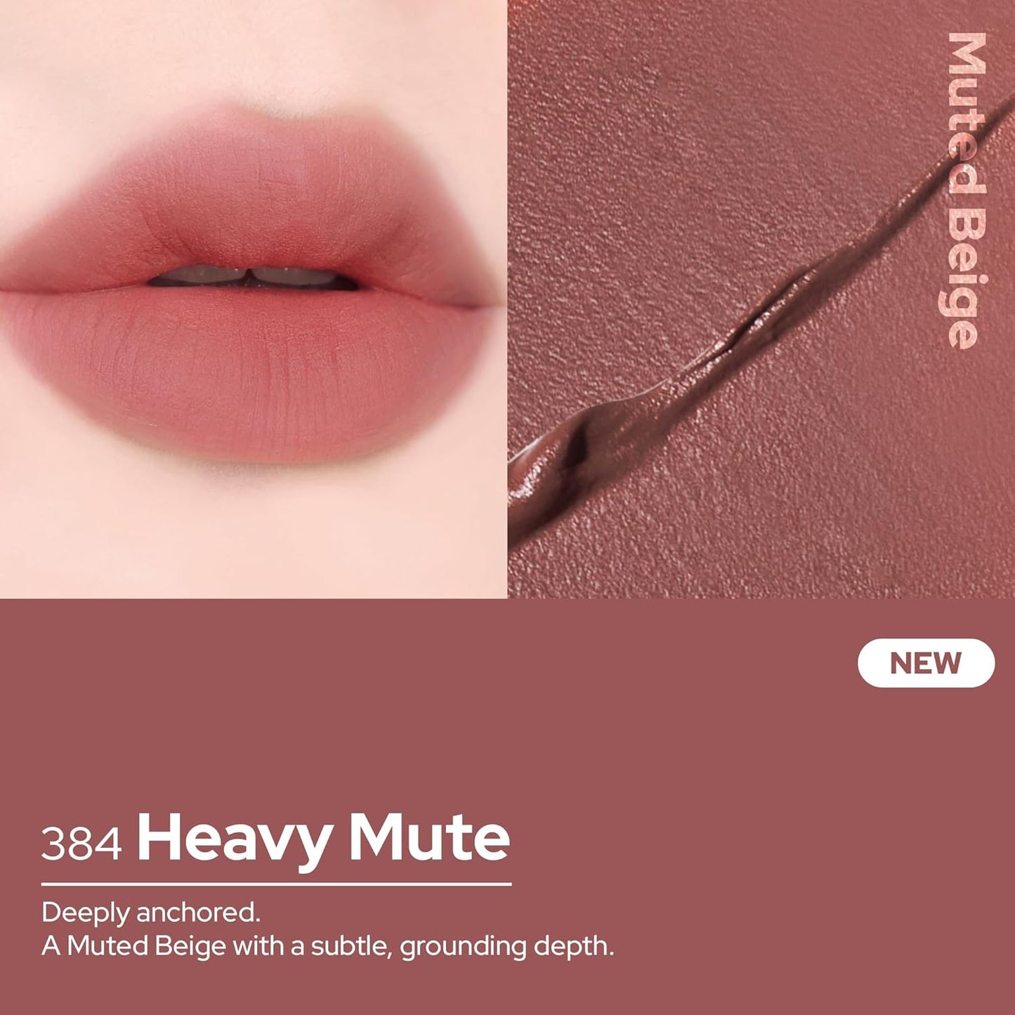 Unseen Blur Lip Tint Long-Lasting Stain, Blendable 3.2g (Heavy Mute, 3.2)