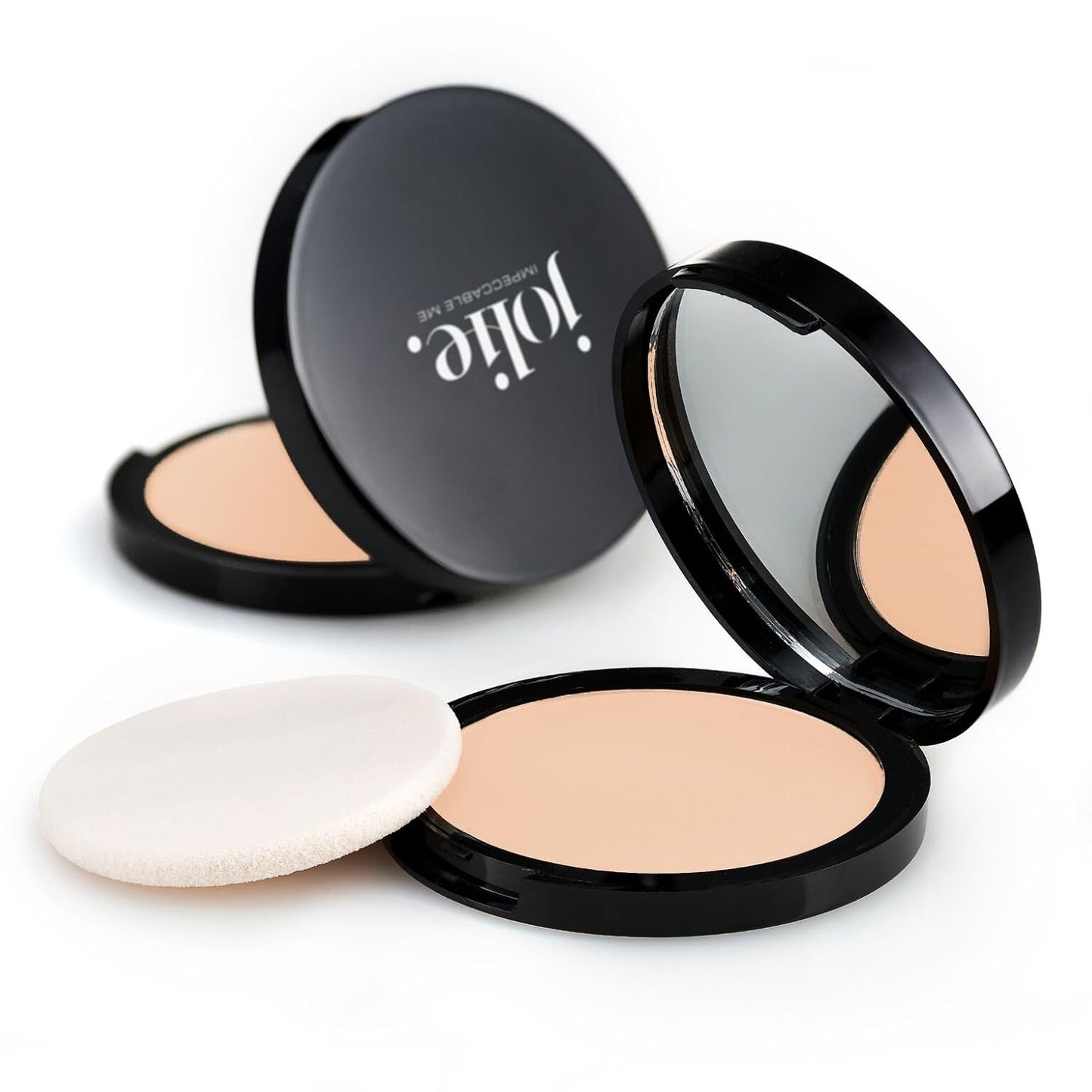 Jolie Dual-Activ Matte Finish Pressed Powder Foundation (Tender Beige)