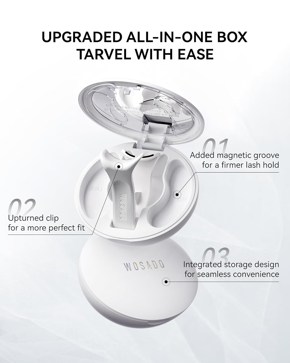 Magnetic Eyelashes with Applicator Kit, [No.28 Destination Collection: Sedona Trail] Reusable Magnetic Lashes without Eyeliner, Glue-free False Lashes, Waterproof, Lightweight