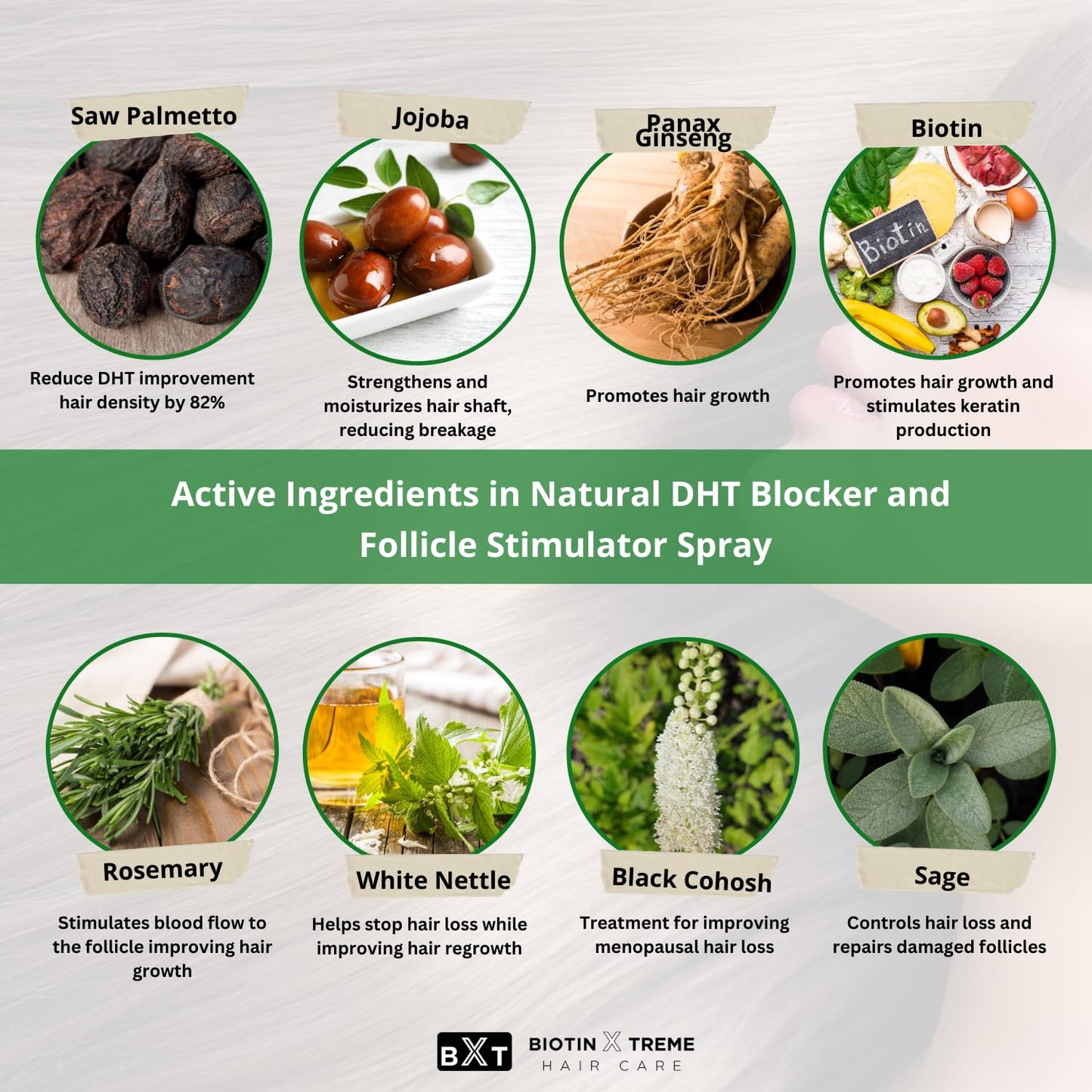 BXT Biotin Xtreme Biotin Hair Restoration Spray