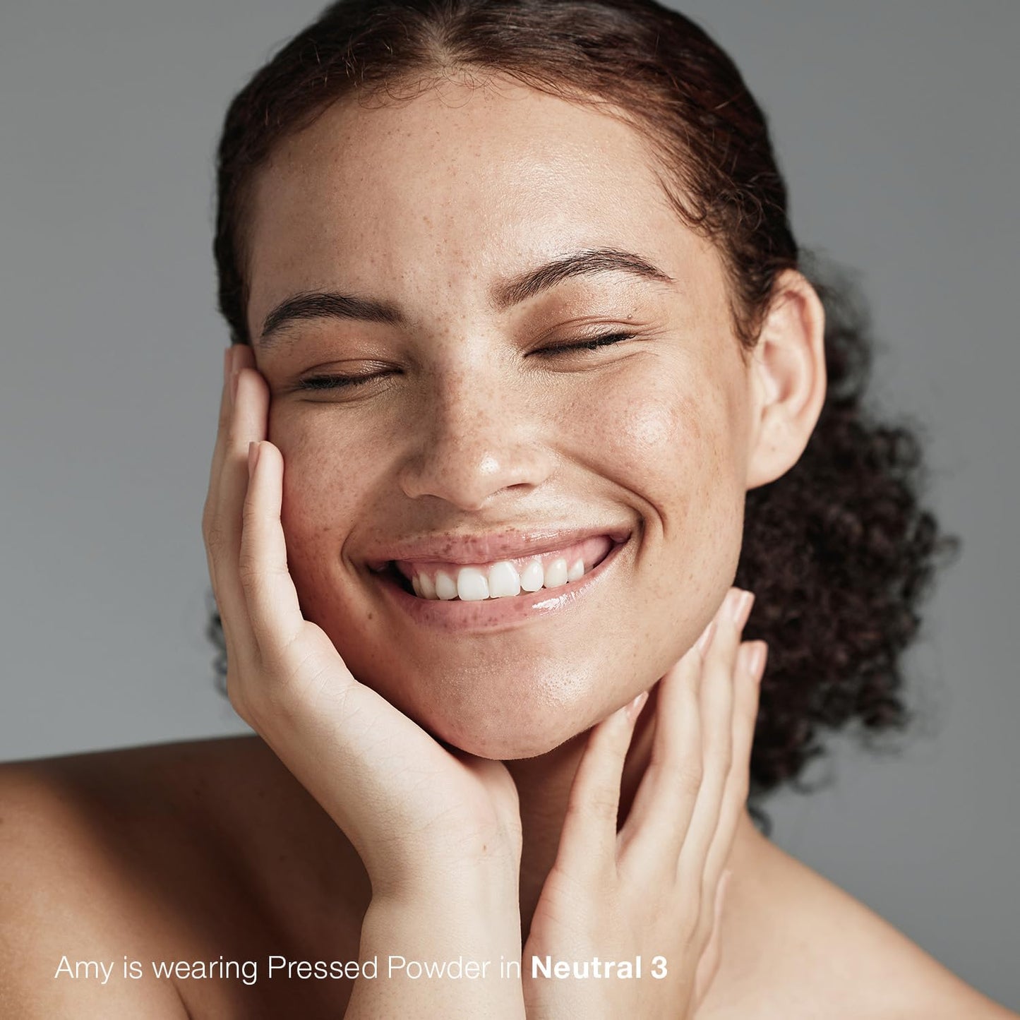 Mineral Fusion Pressed Powder Foundation, Neutral 3 - Med Skin w/Neutral Undertones, Age Defying Foundation Makeup with Matte Finish, Talc Free Face Powder, Hypoallergenic, Cruelty-Free, 0.32 Oz