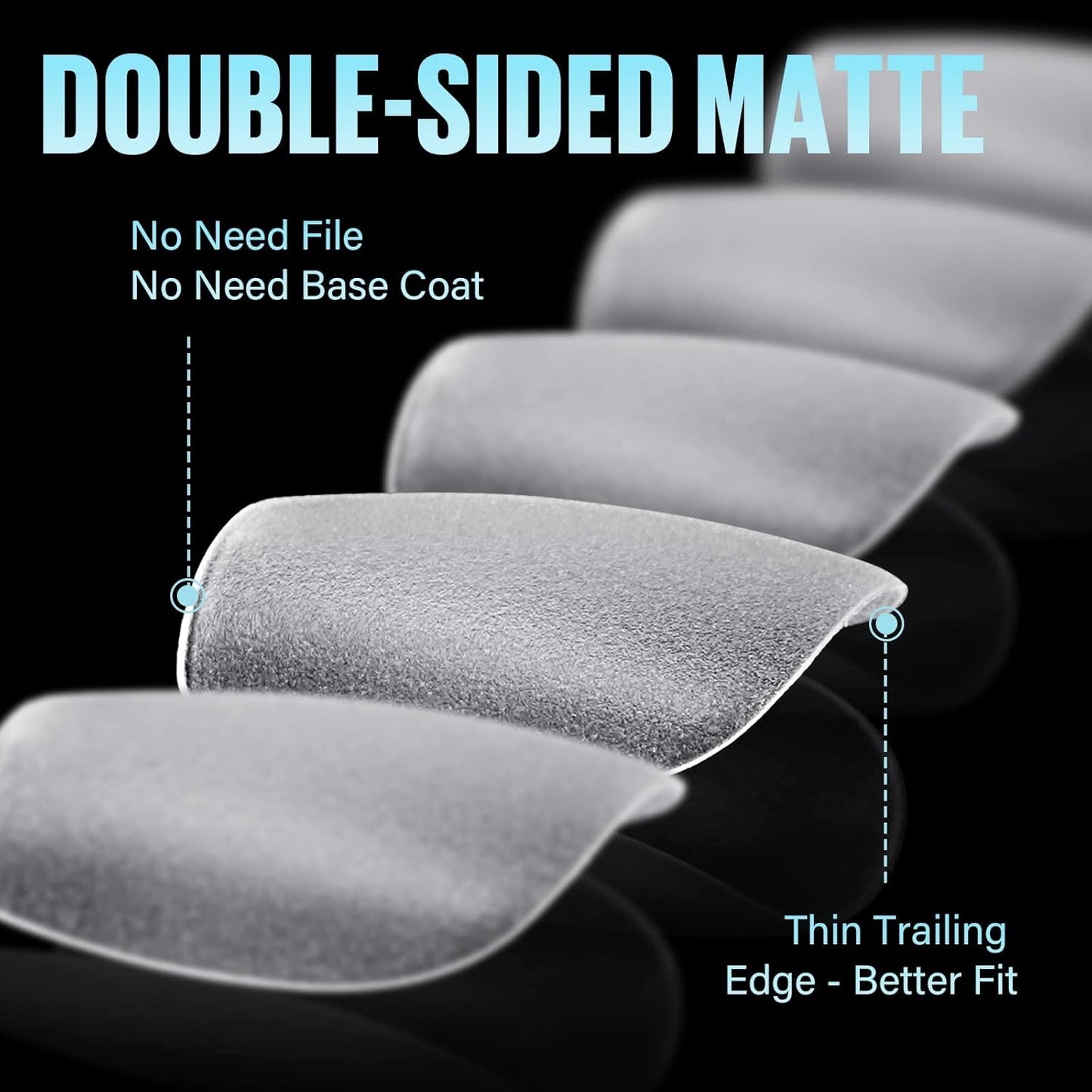 TOMICCA Extra Short Coffin Nail Tips, 240Pcs Full Cover Acrylic Fake nails for Extension Manicure, 15 Sizes Easy Use Soft Pre Shaped Gel Nail Tips for Home DIY and gifts women