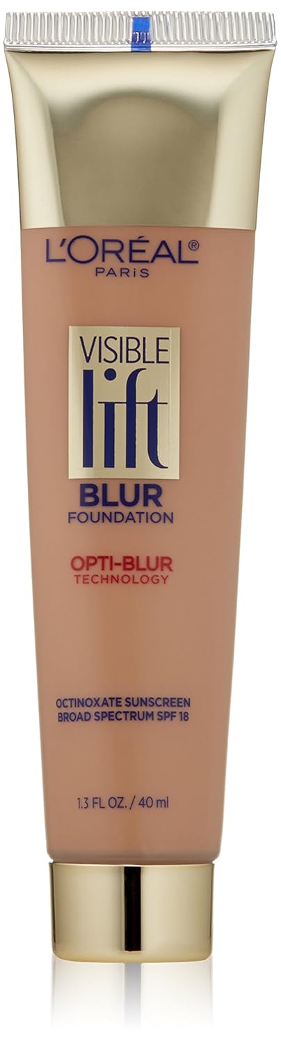 L'oreal Paris Visible Lift Blur Foundation, 209 True Beige, 1.3 Fluid Ounce