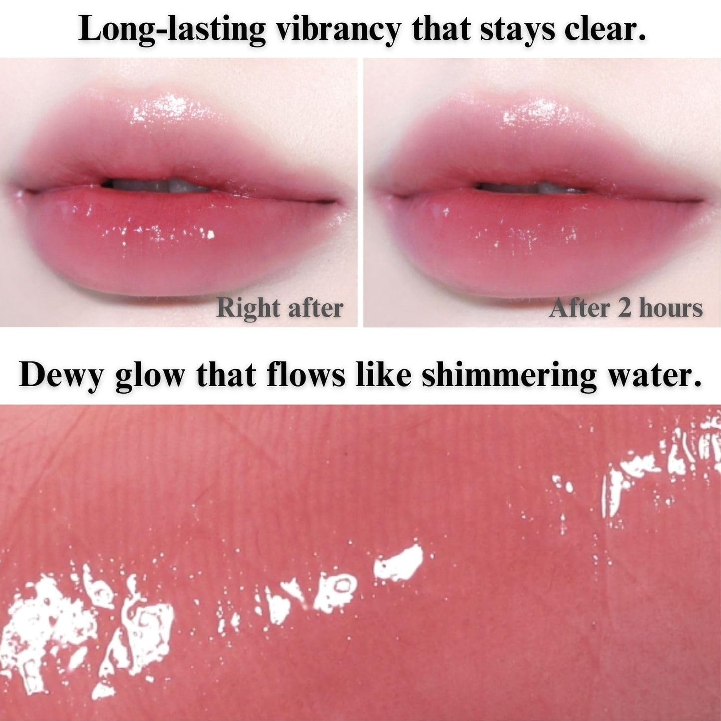 BBIA Glow Tint – Lip Plumping Volumizing Glossy & Glowy Lip Stain Naturally Moisturizing Comfortable Texture Lightweight Long-Lasting Vivid Color Non-Sticky Korean Makeup (02 VINTAGE, Pack of 1)