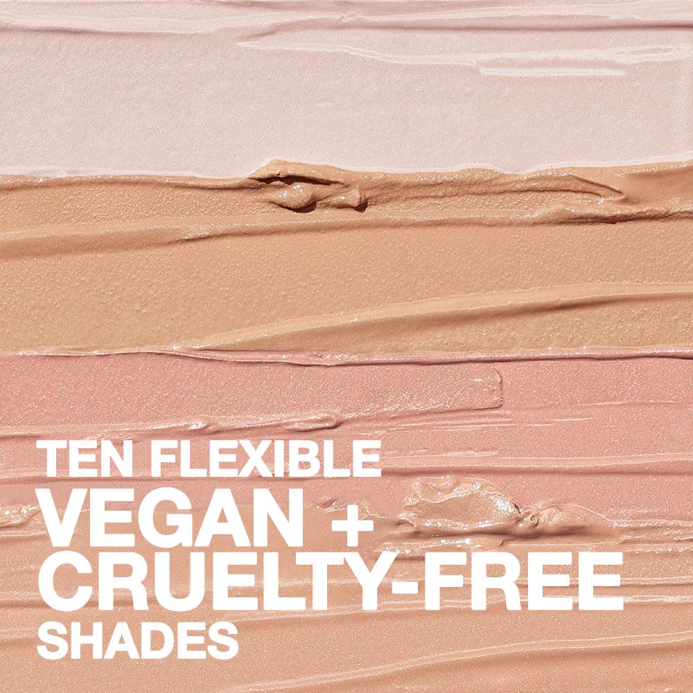 evpct 2Pcs under Eye Brightener, Nourishing Luminous under Eye Concealer Color Corrector for Dark Circles, Waterproof Naturactor Concealer Pot make up for face Eye Ring corrector de ojeras, 01# & 06#